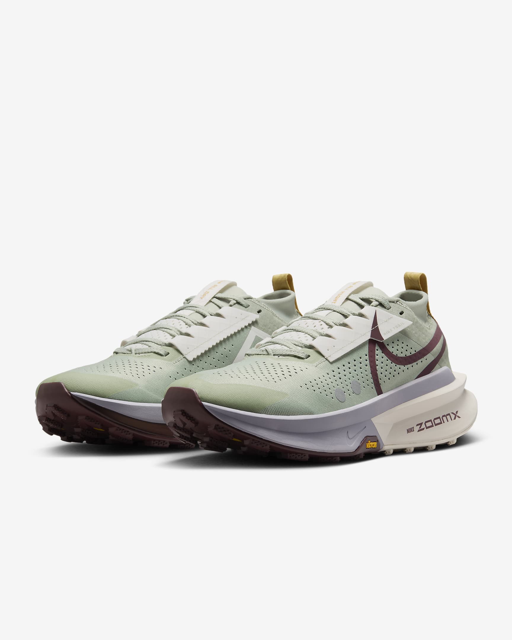 Scarpa da trail running Nike Zegama Trail 2 – Uomo - Jade Horizon/Phantom/Cement Grey/Burgundy Crush