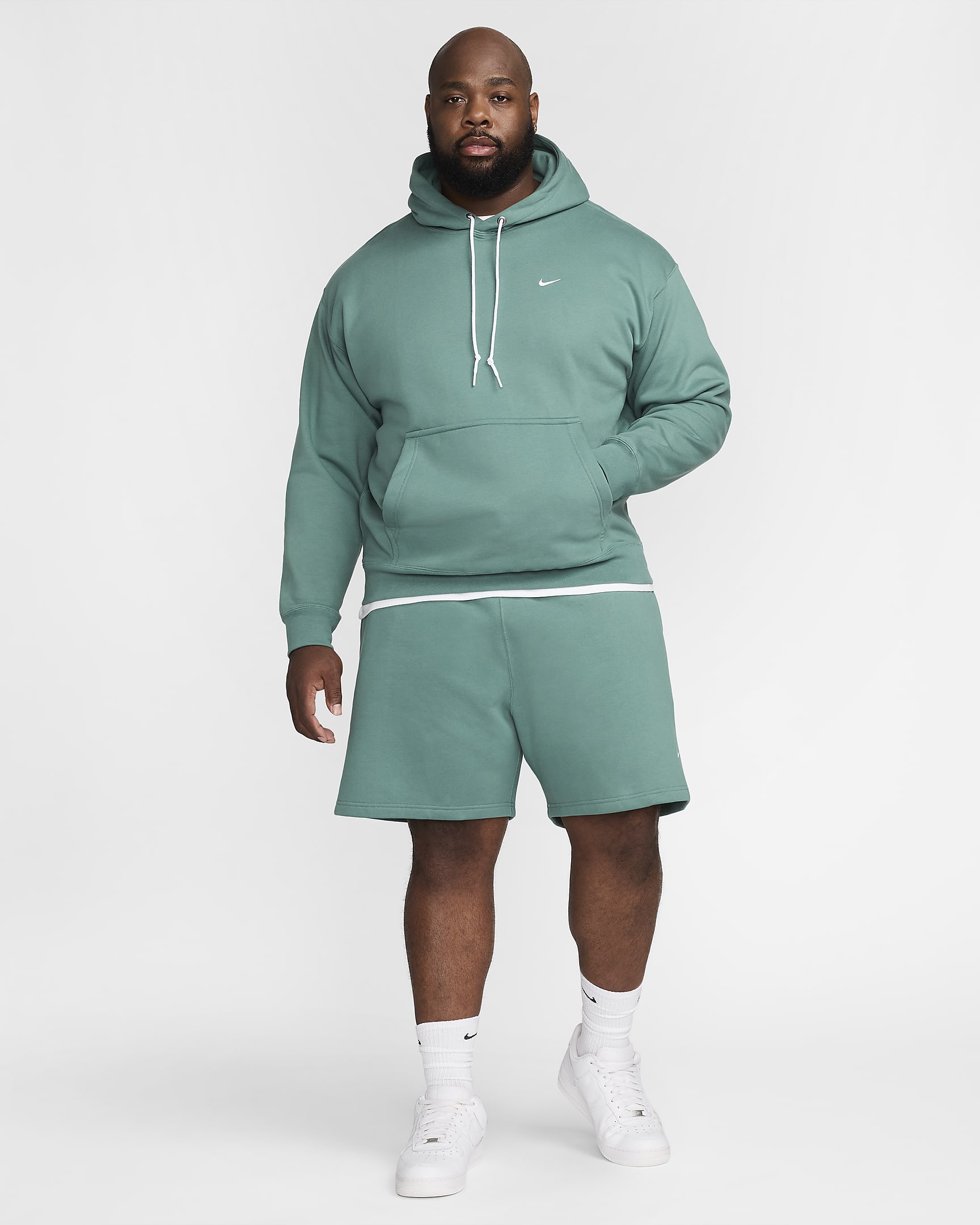 Nike Solo Swoosh Men's Fleece Pullover Hoodie. Nike CA
