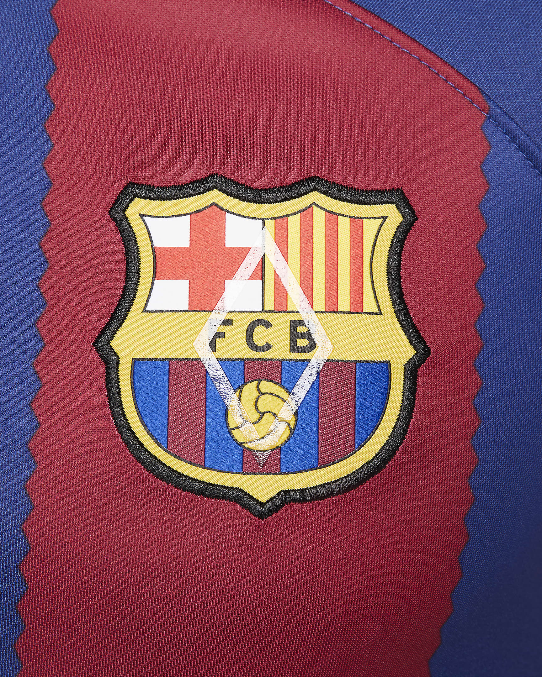 F.C. Barcelona 2023/24 Stadium Home Men's Nike Dri-FIT Football Shirt - Deep Royal Blue/Noble Red/White