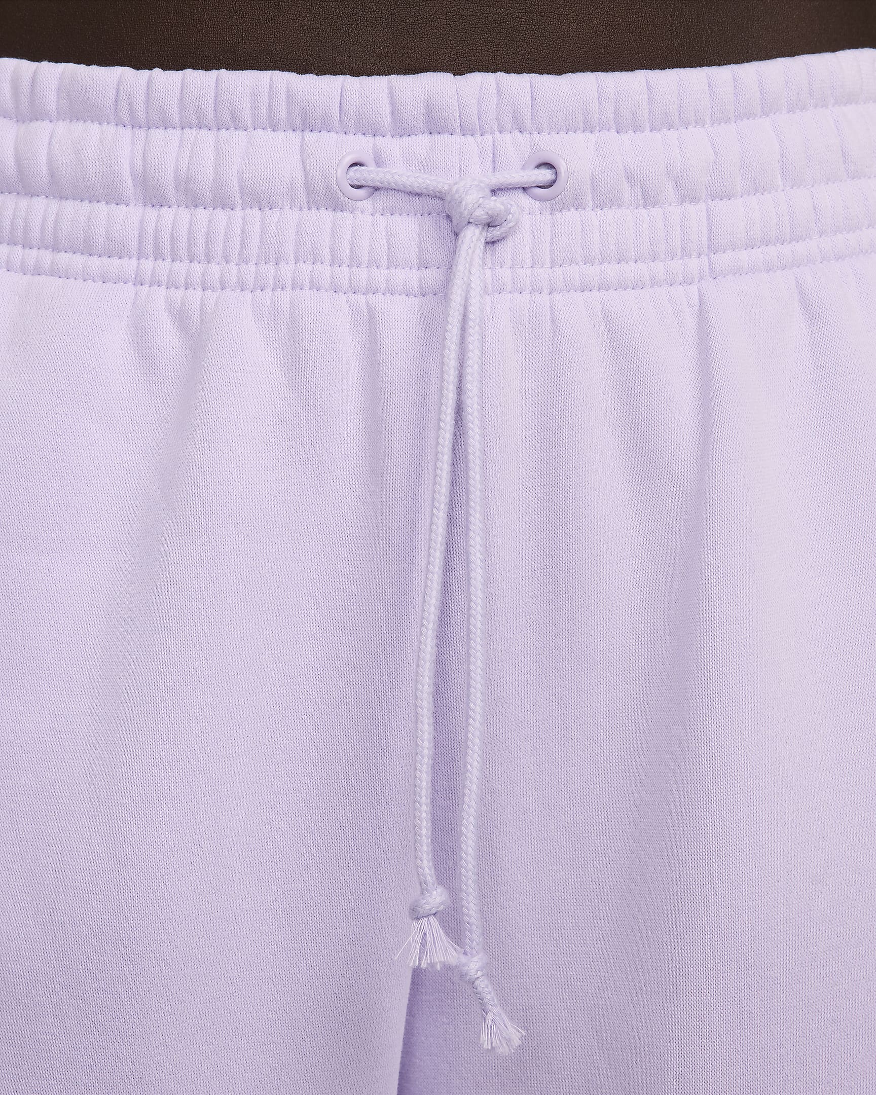 Nike Sportswear Phoenix Fleece Women's High-Waisted Oversized Tracksuit Bottoms - Violet Mist/Sail