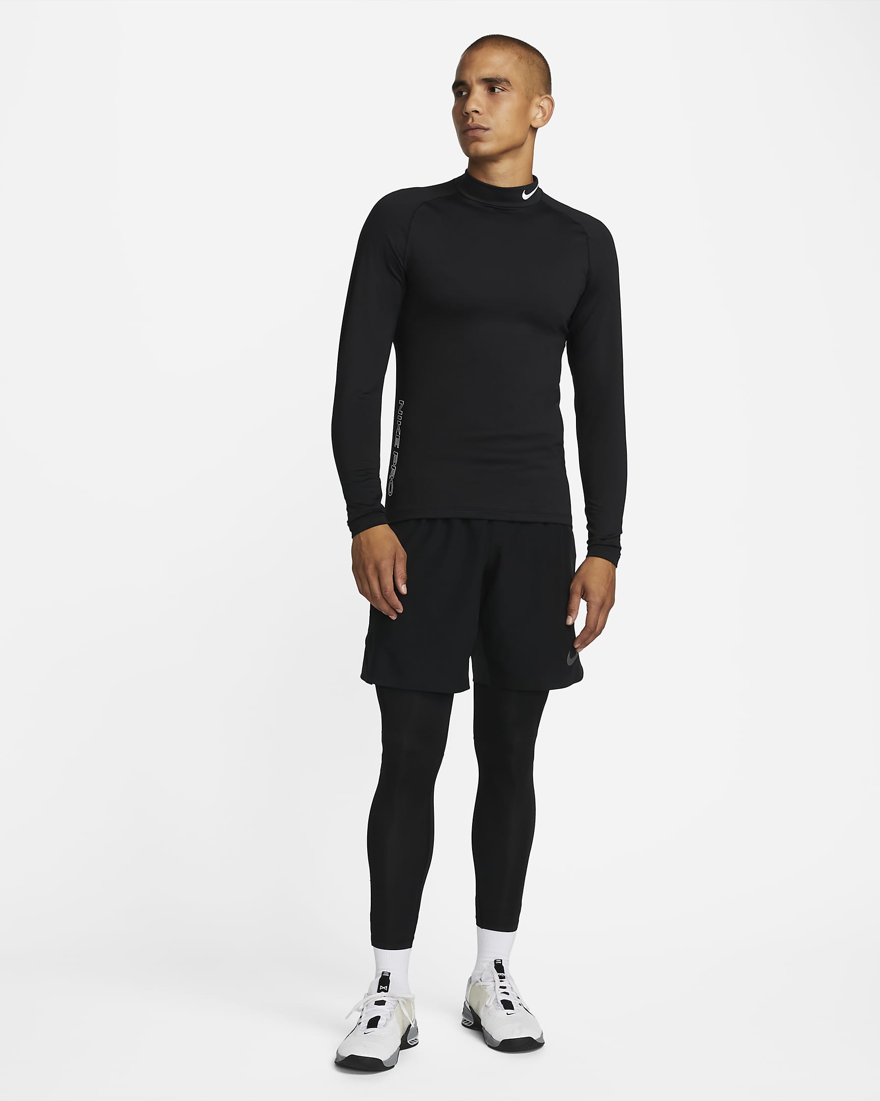 mens nike long sleeve training top