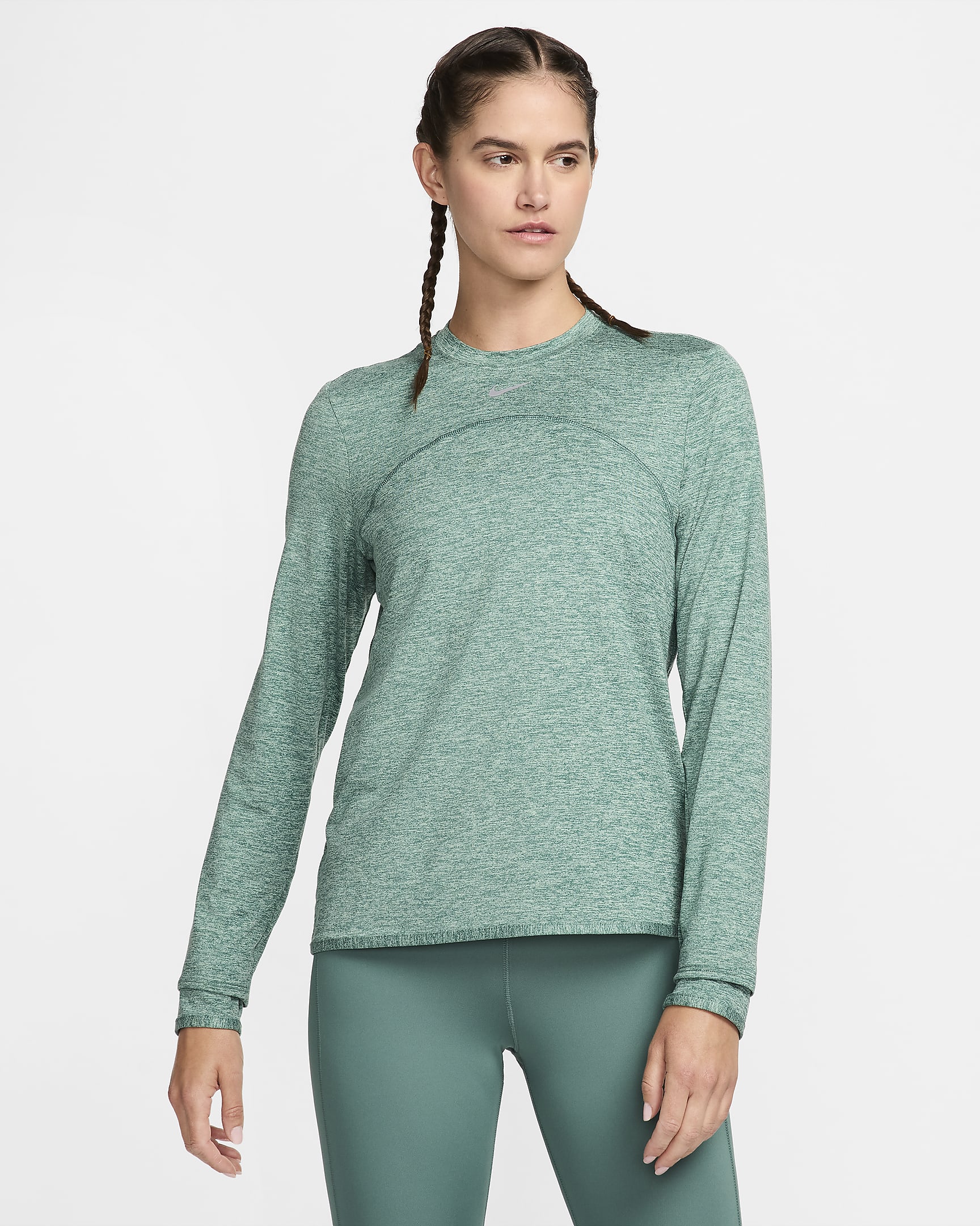 Nike Dri-FIT Swift Element UV Women's Crew-Neck Running Top. Nike.com