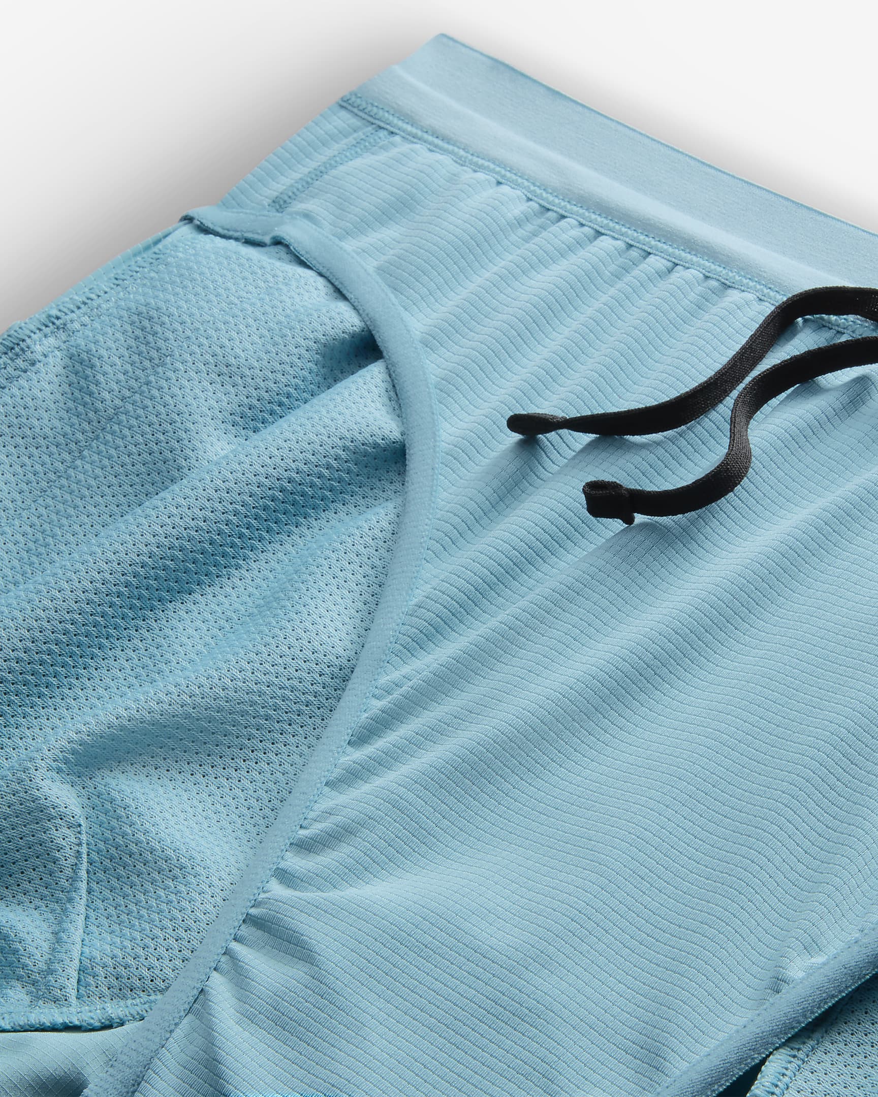 Nike Stride Dri-FIT-Laufshorts mit Futter für Herren (ca. 12,5 cm) - Denim Turquoise/Schwarz