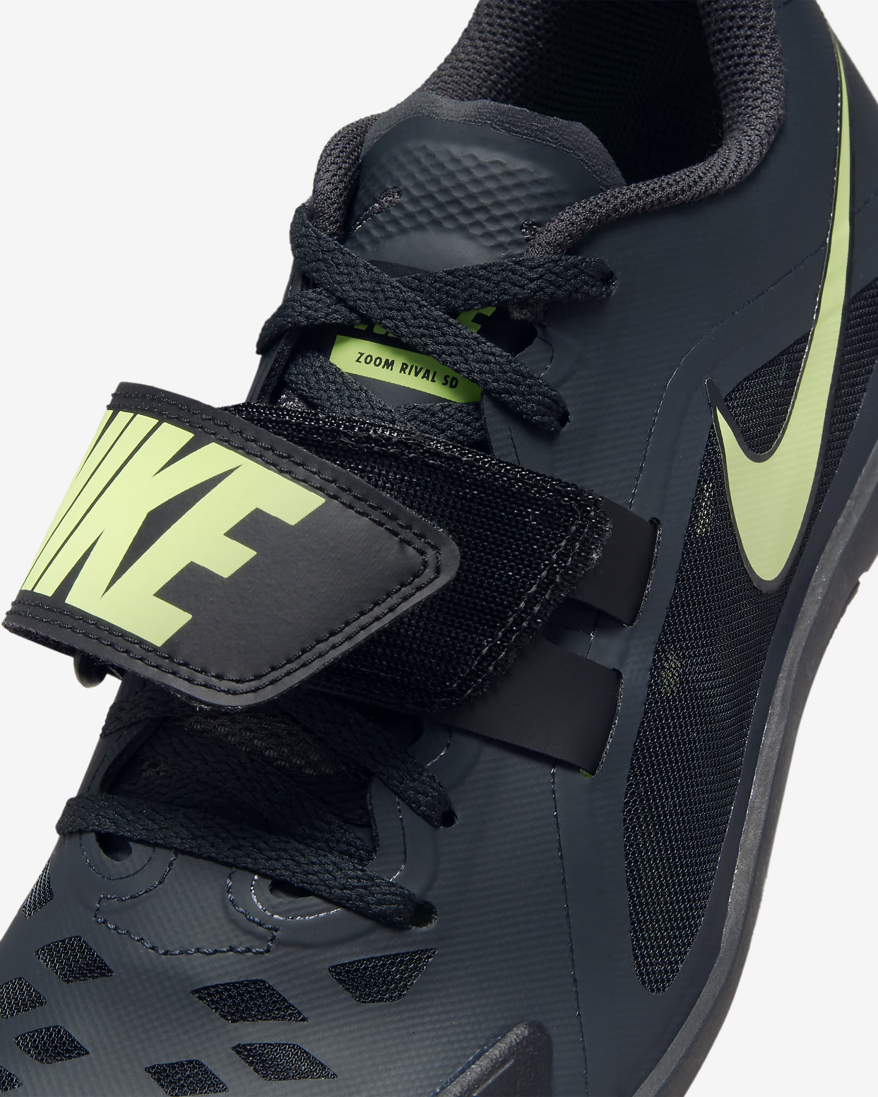 Nike Zoom Rival SD 2 Athletics Throwing Shoes - Anthracite/Black/Light Lemon Twist/Fierce Pink