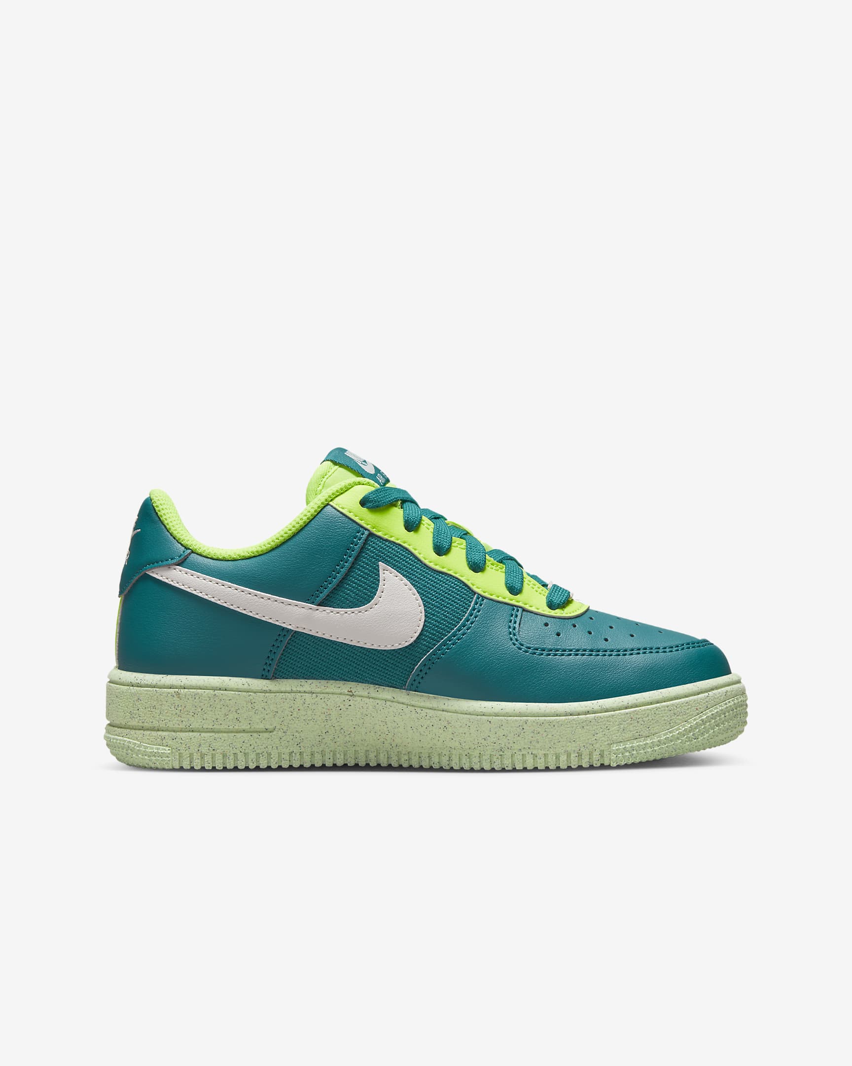 Calzado para niños grandes Nike Air Force 1 Crater - Abeto brillante/Volt/Voltio ligero/Fantasma