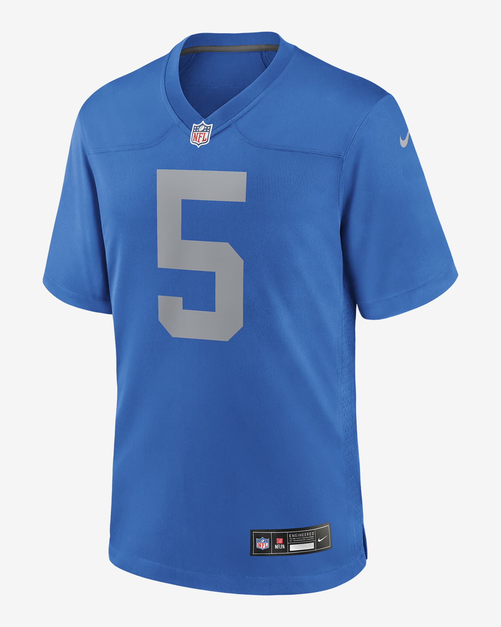 David Montgomery Detroit Lions Men's Nike NFL Game Football Jersey - Blue