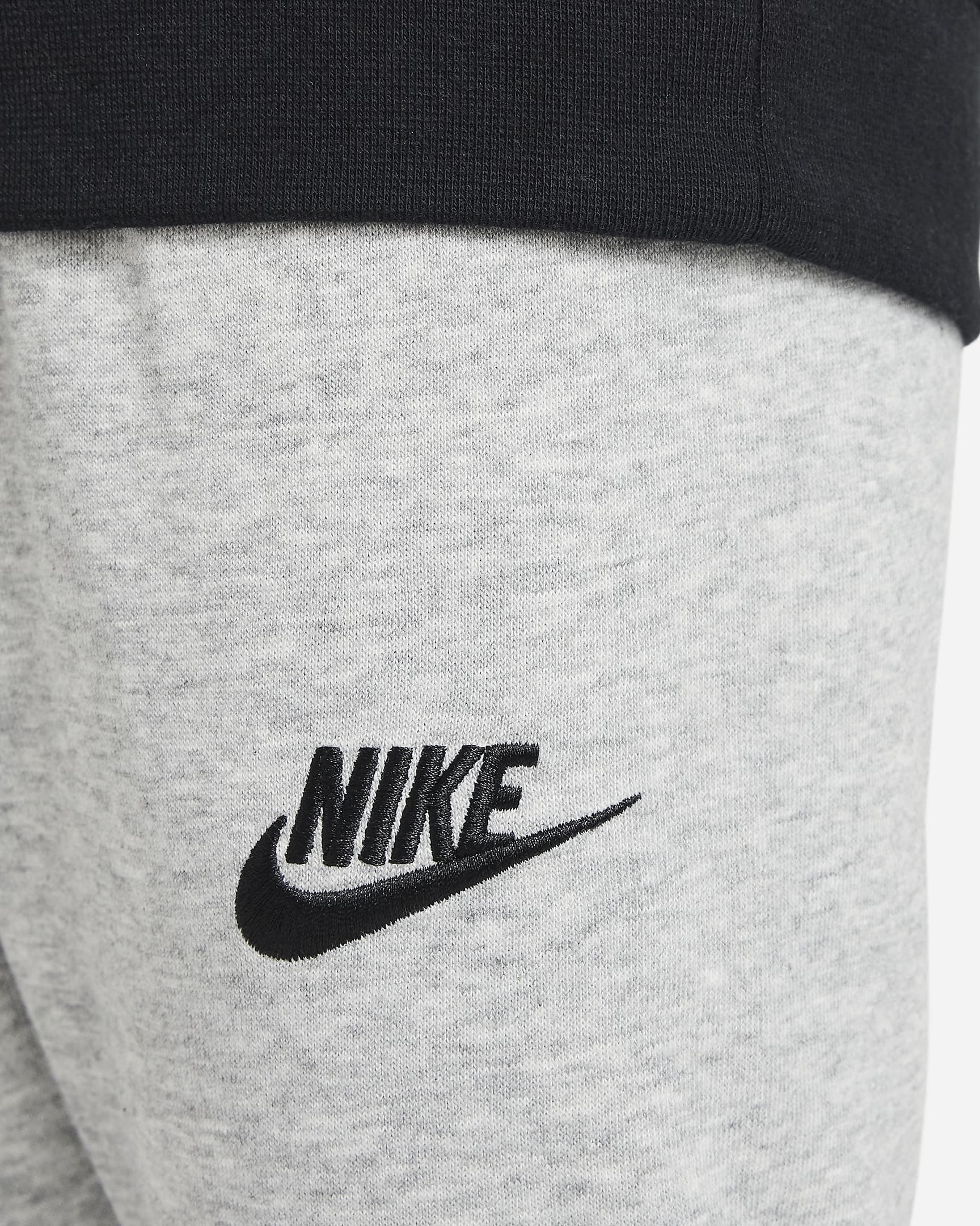 Nike Little Kids' Monogram Hoodie and Pants Set - Dark Grey Heather/Black