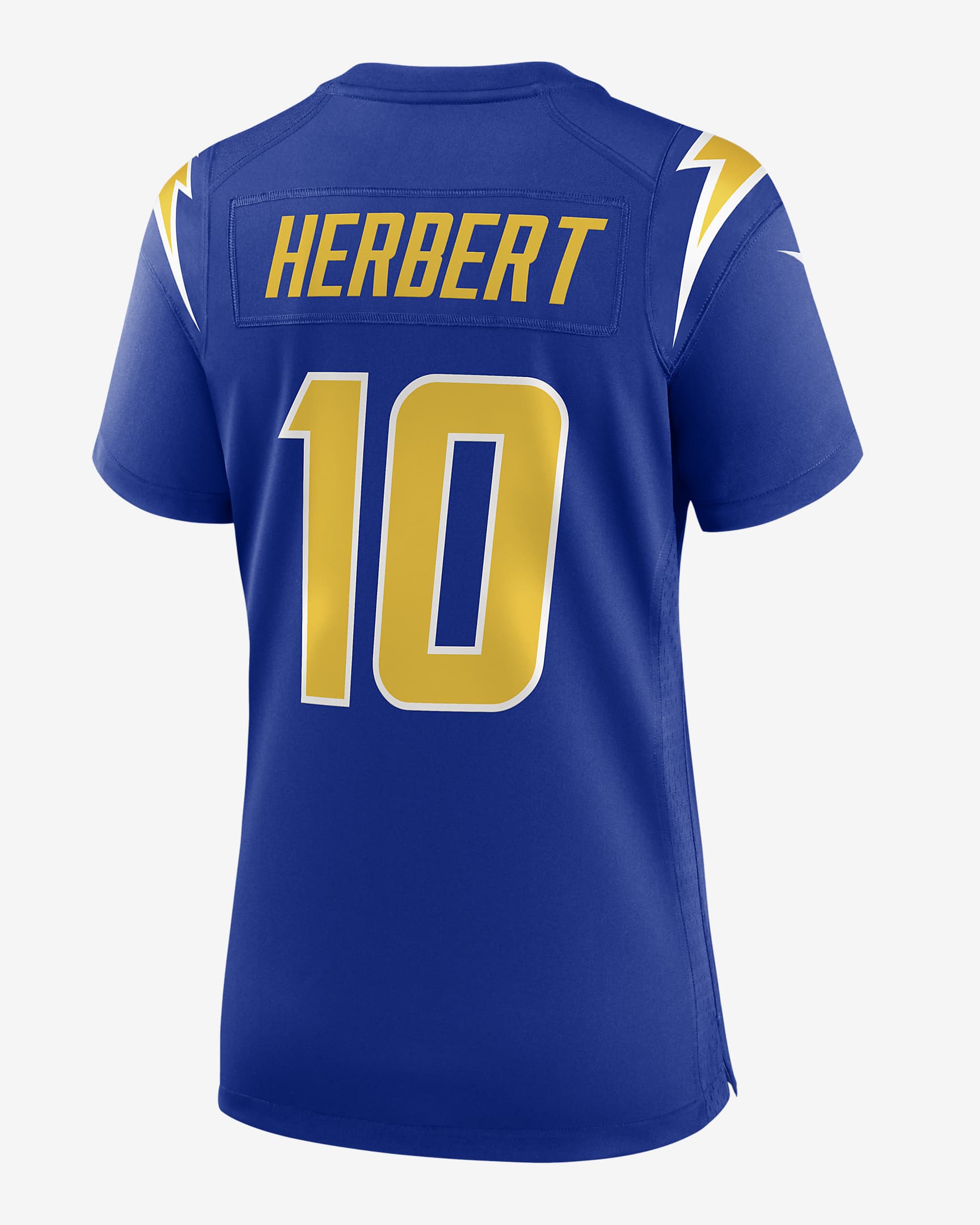 NFL Los Angeles Chargers (Justin Herbert) Women's Game Football Jersey ...