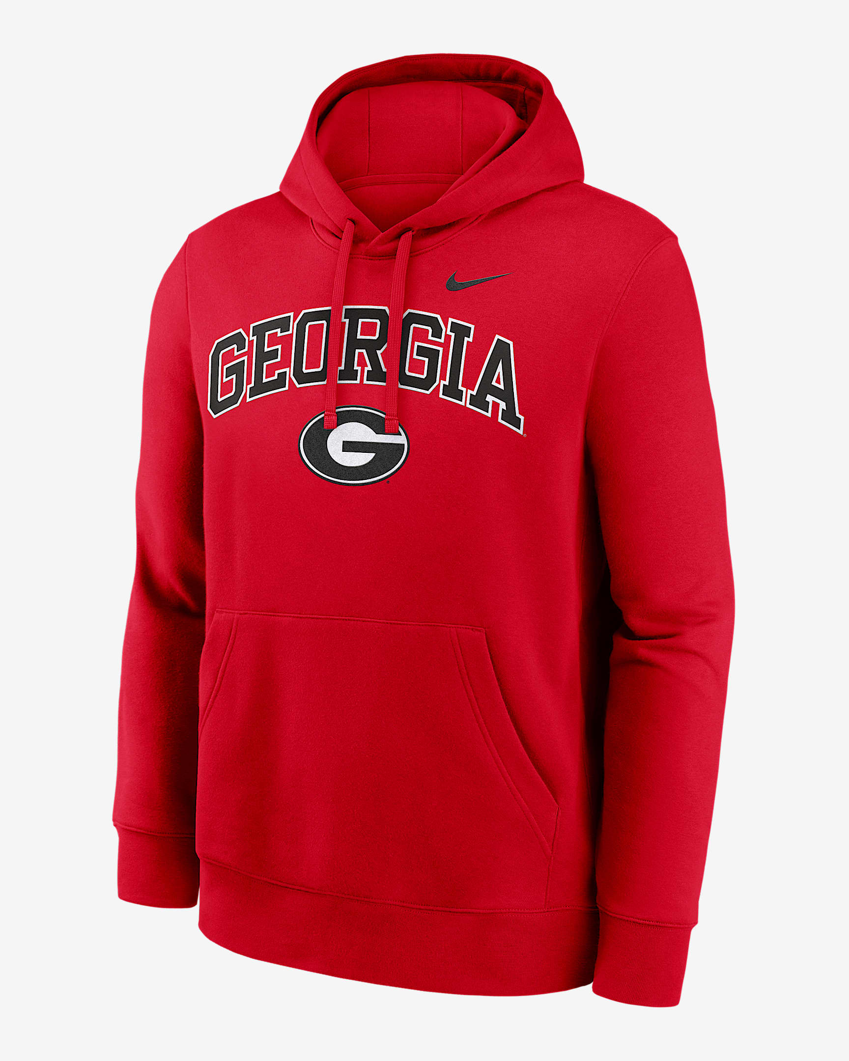 Georgia Arch Men's Nike College Pullover Hoodie - Red