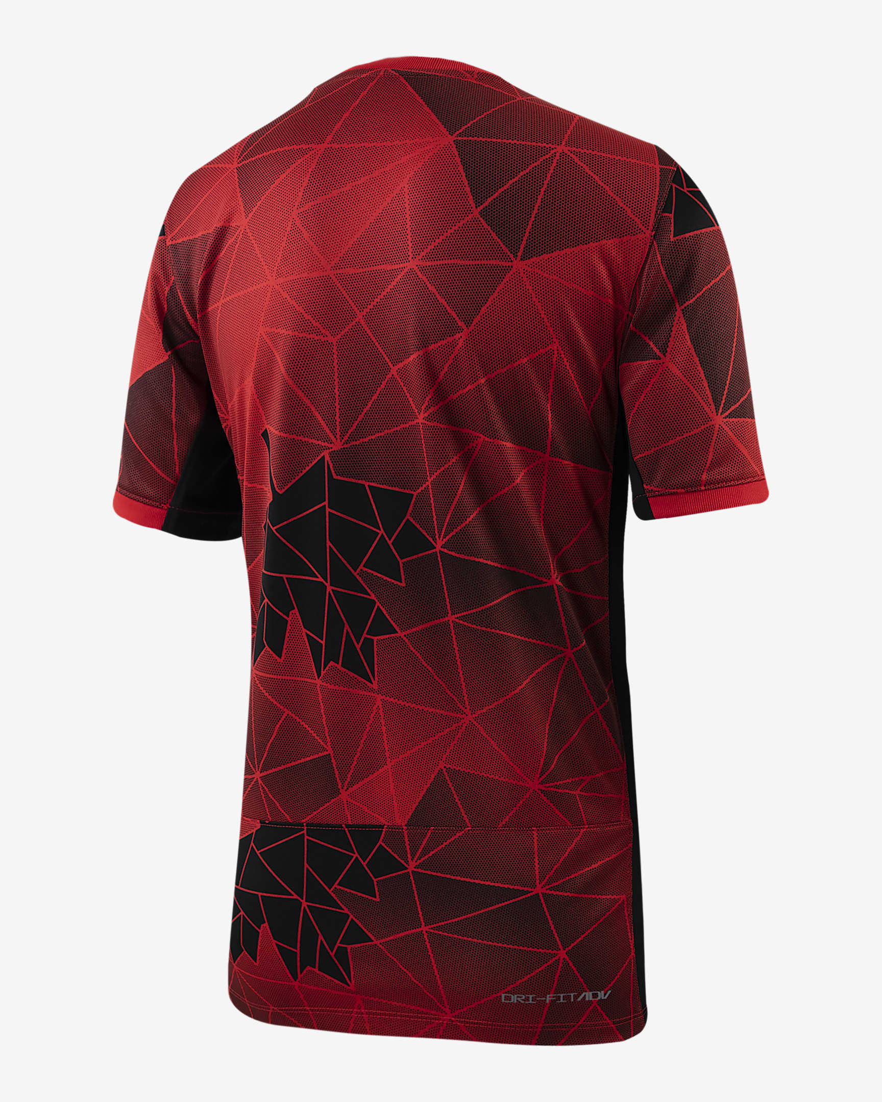 Canada 2023 Stadium Home Big Kids' Nike DriFIT Soccer Jersey.