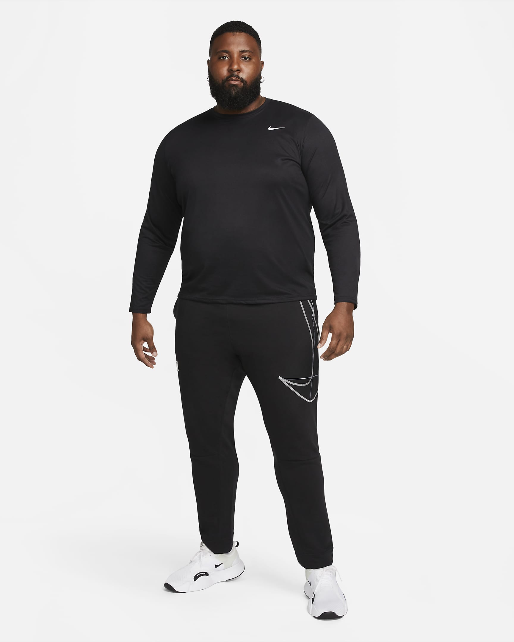 Nike Dri-FIT Men's Fleece Tapered Running Trousers. Nike UK