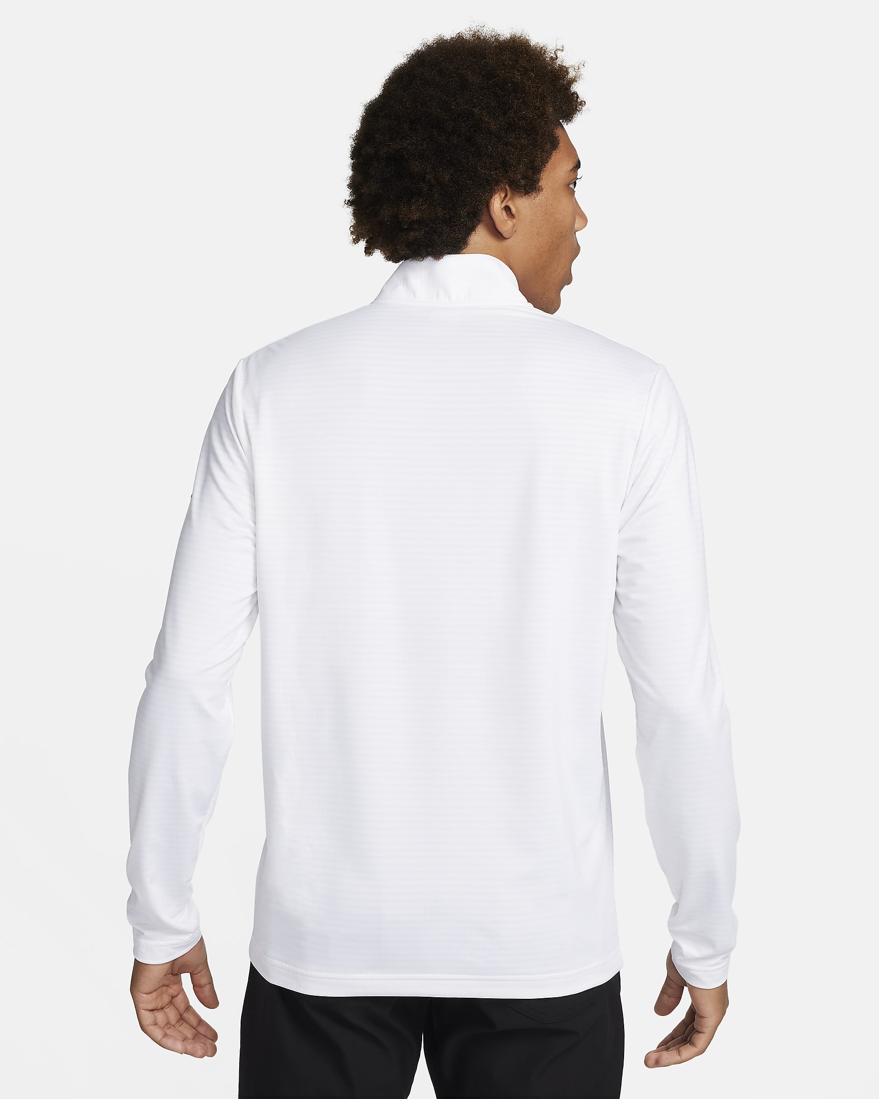 Haut de golf à demi-zip Dri-FIT Nike Victory pour homme - Blanc/Noir