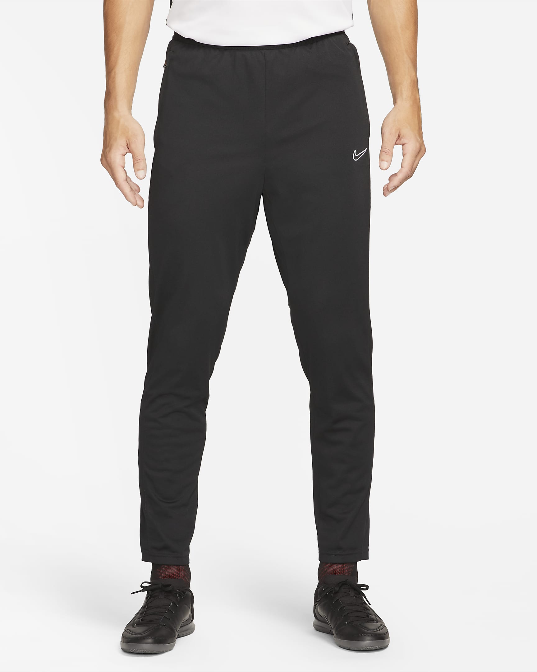 Nike Academy Men's Dri-FIT Football Tracksuit - Black/Black/White