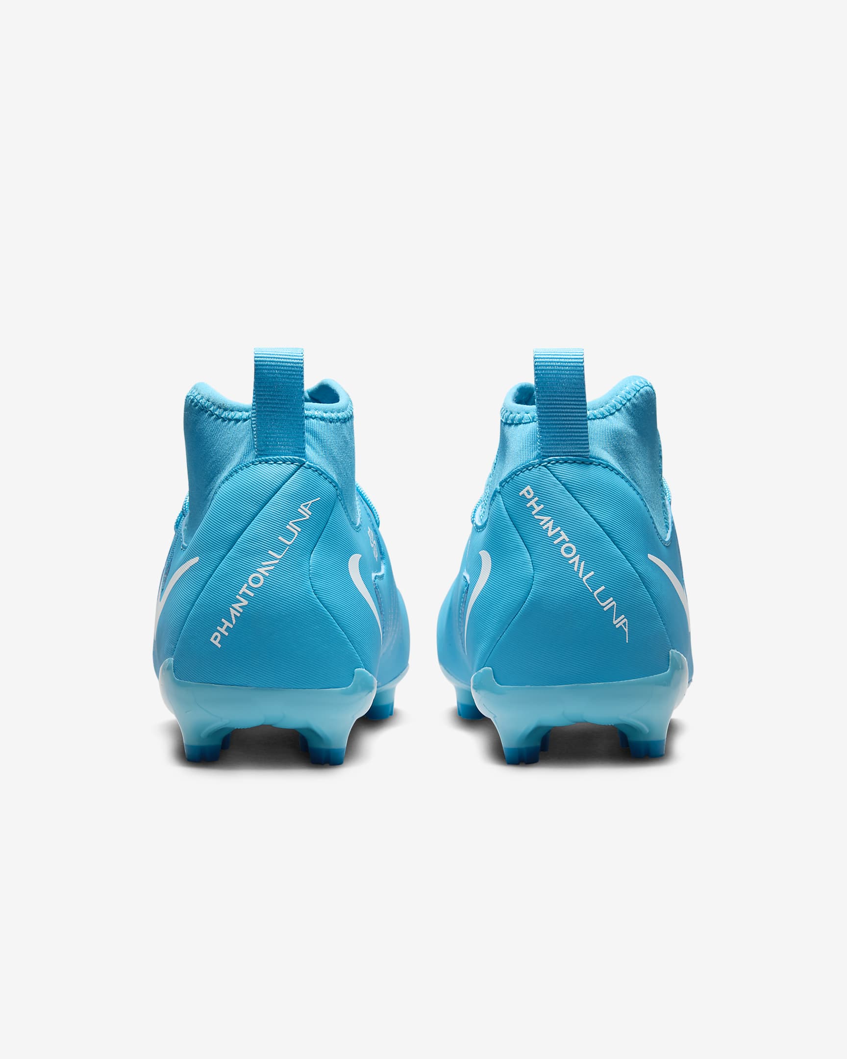 Scarpa da calcio MG Nike Jr. Phantom Luna 2 Academy – Bambino/a | Ragazzo/a - Blue Fury/Bianco