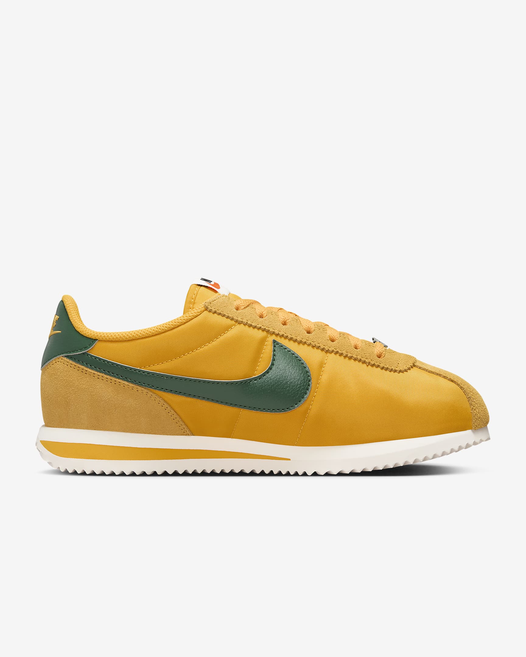 Scarpa Nike Cortez Textile - Yellow Ochre/Safety Orange/Nero/Gorge Green