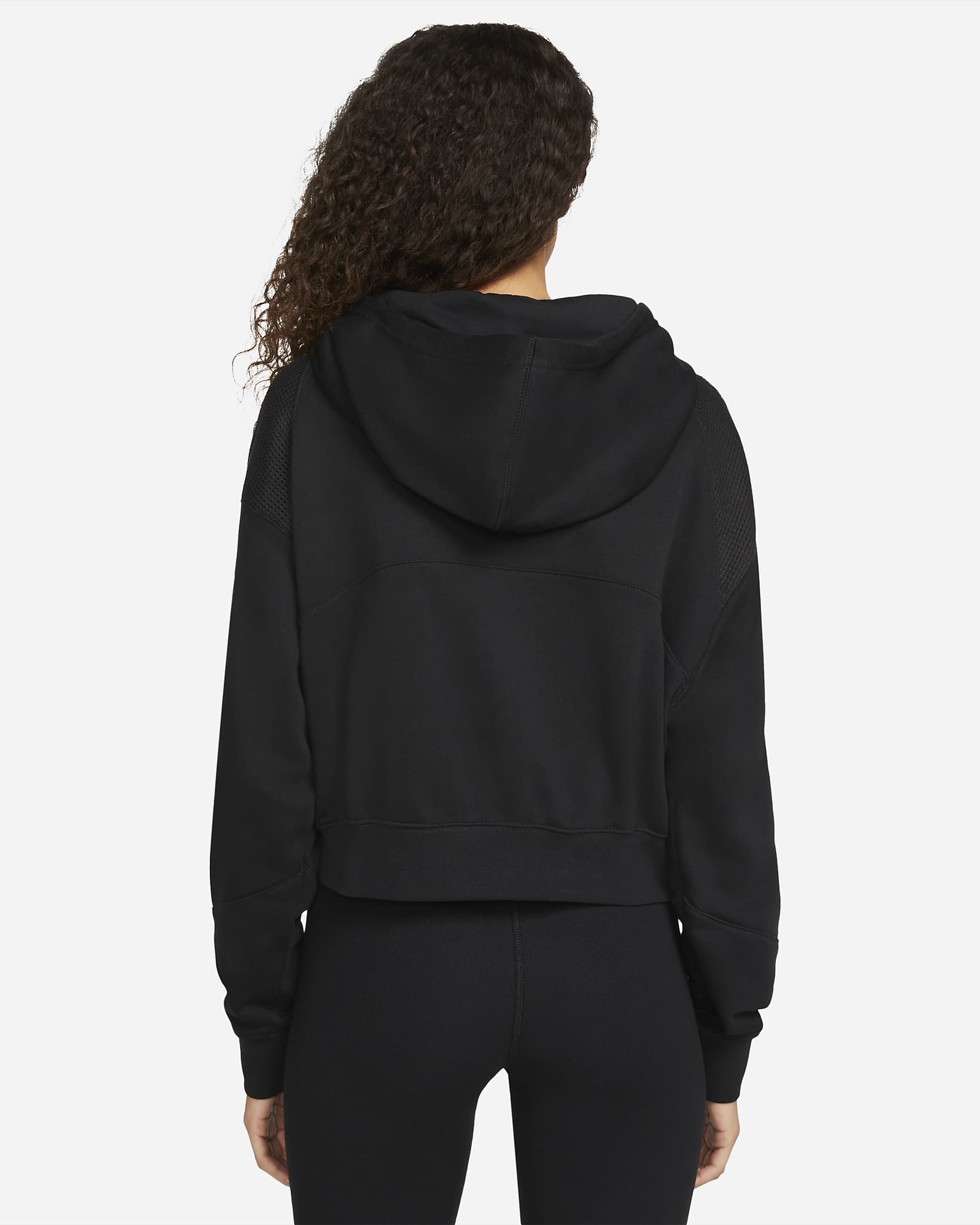 Nike Air Women's Oversized Full-Zip Fleece Hoodie. Nike BE