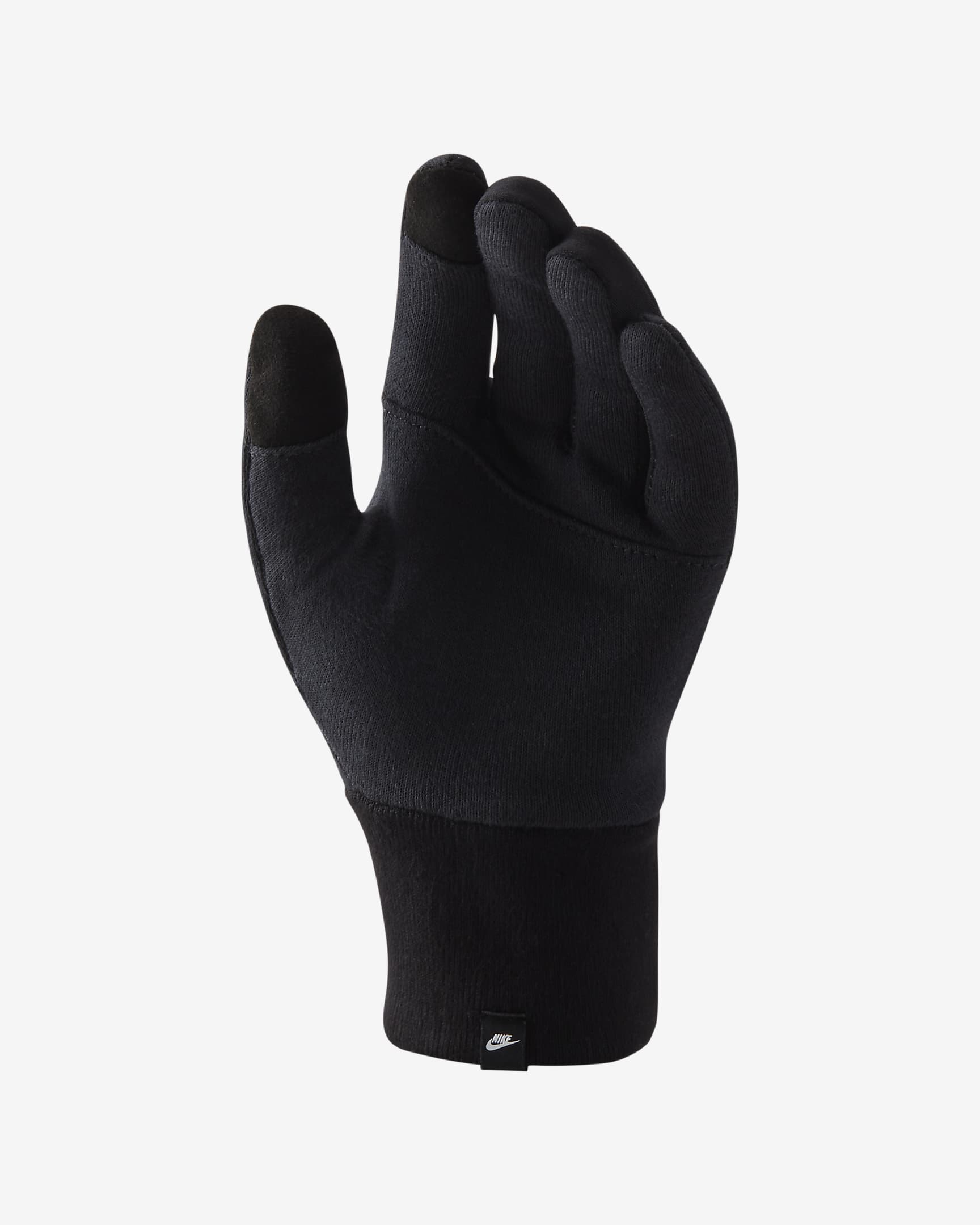 Nike Club Fleece Gloves - Black/Black/White