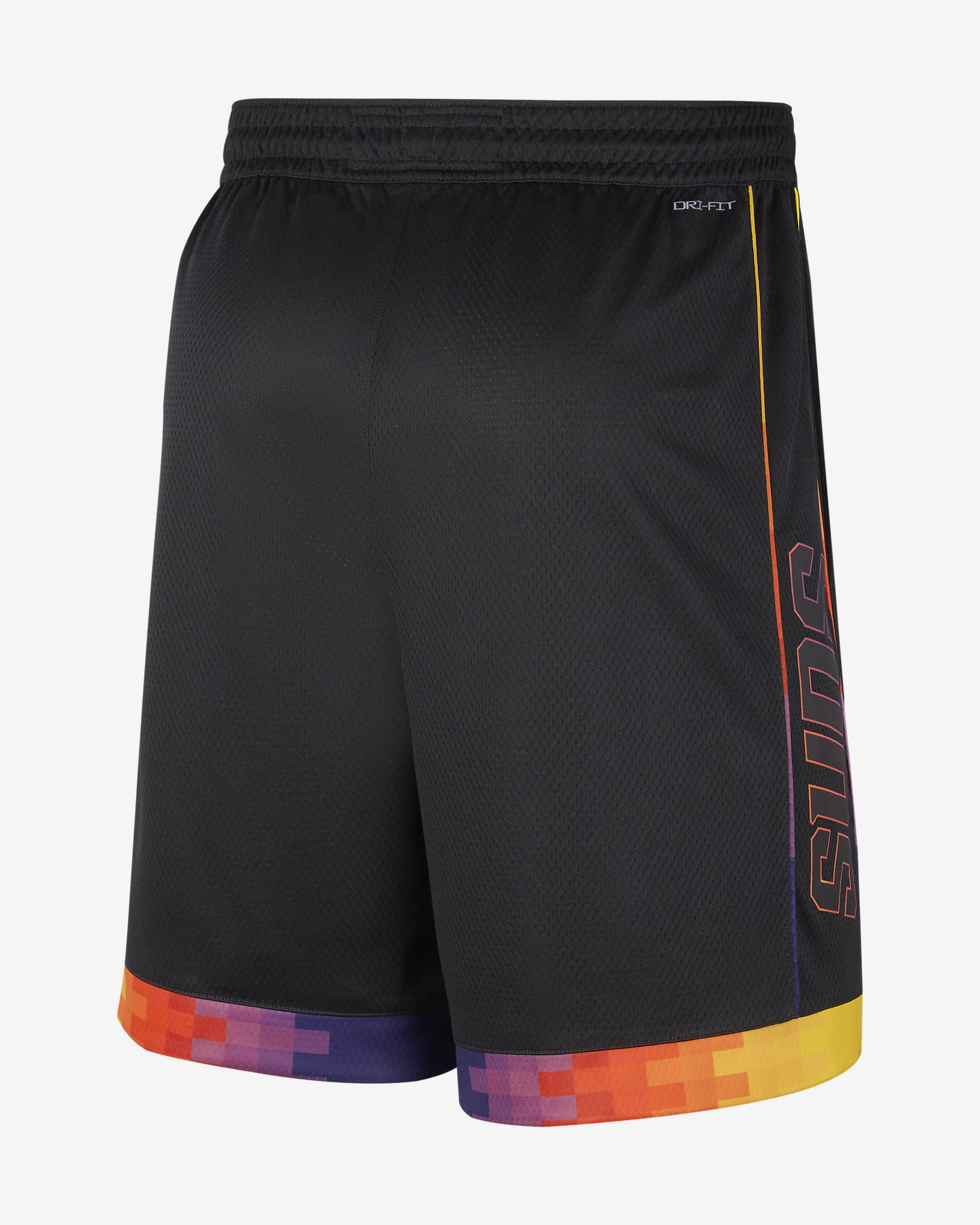 Phoenix Suns Statement Edition Men's Jordan Dri-FIT NBA Swingman Basketball Shorts - Black/White