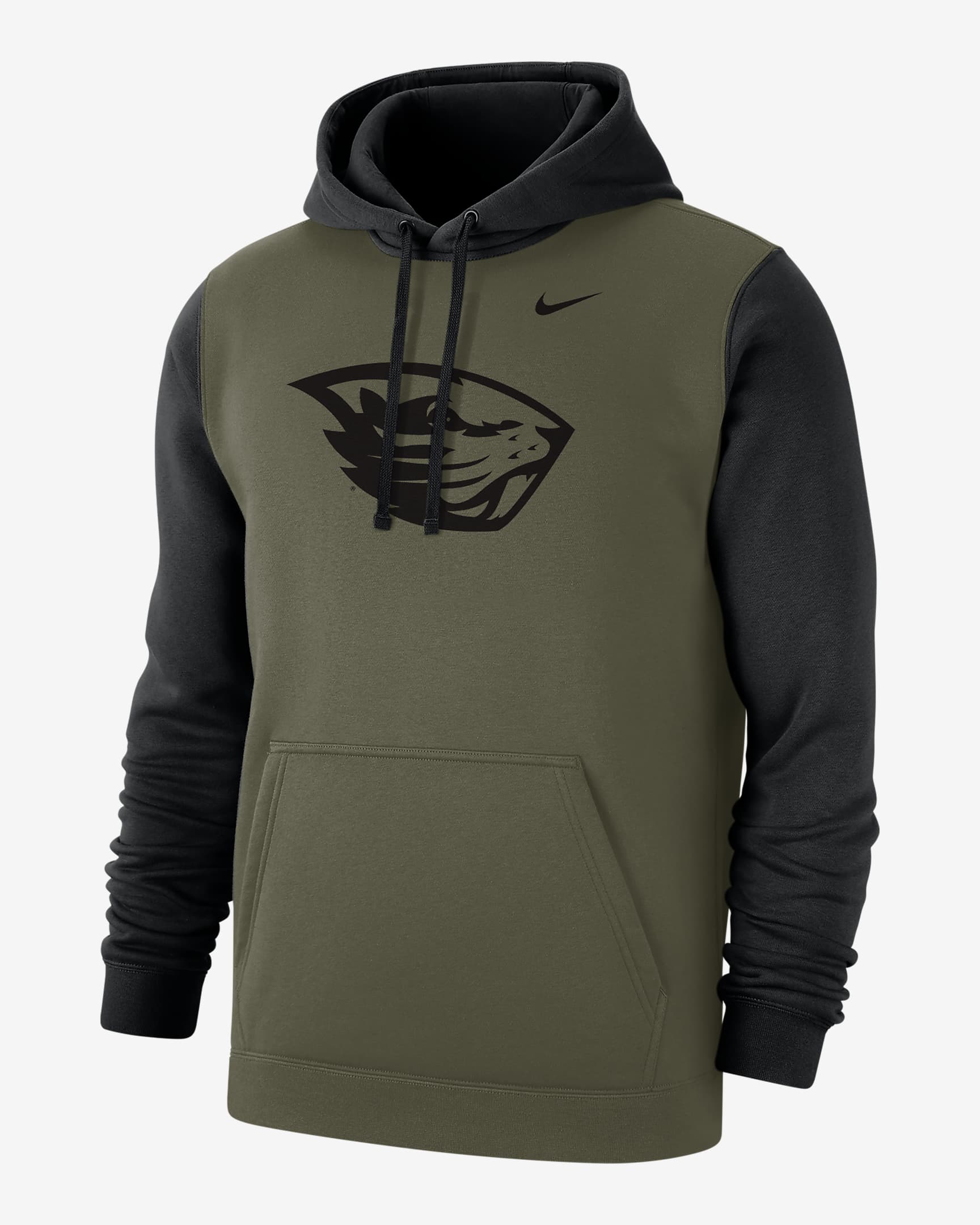 Sudadera con gorro para hombre Nike College Olive Pack de Oregon State - Oliva