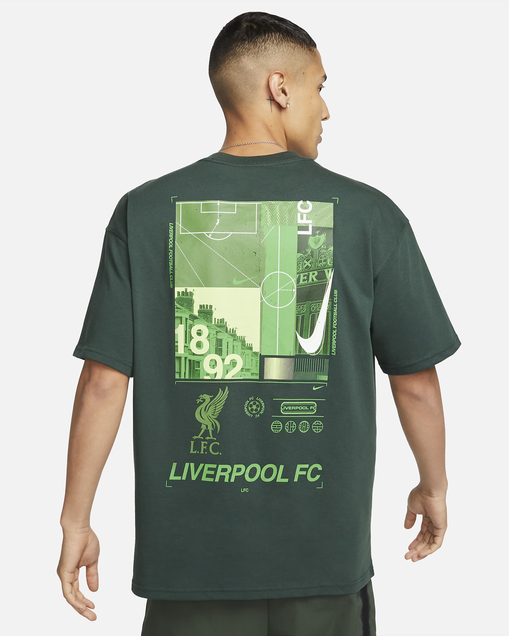 Liverpool FC Men's Nike Max90 Soccer T-Shirt. Nike.com