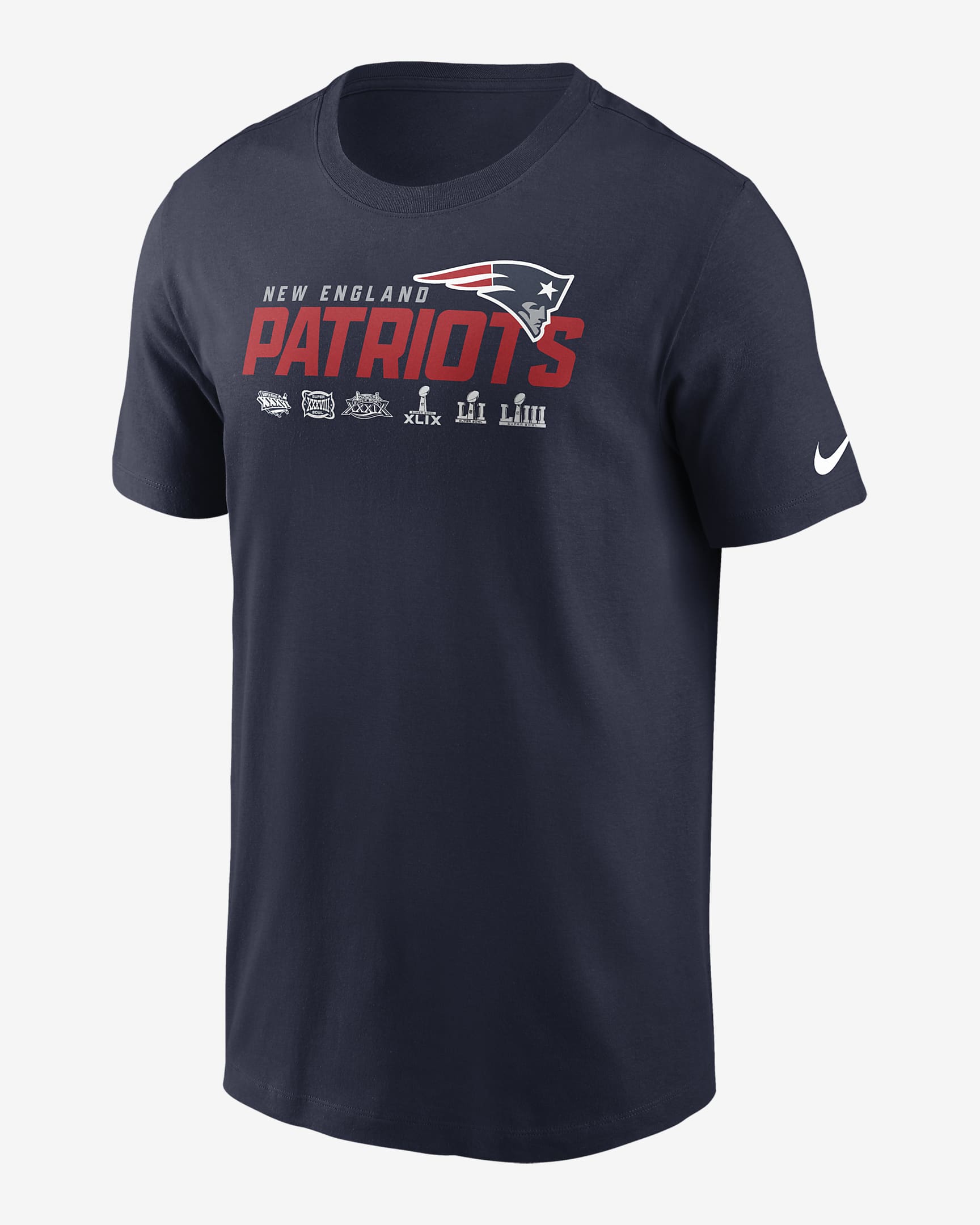 New England Patriots Local Essential Men's Nike NFL T-Shirt. Nike.com