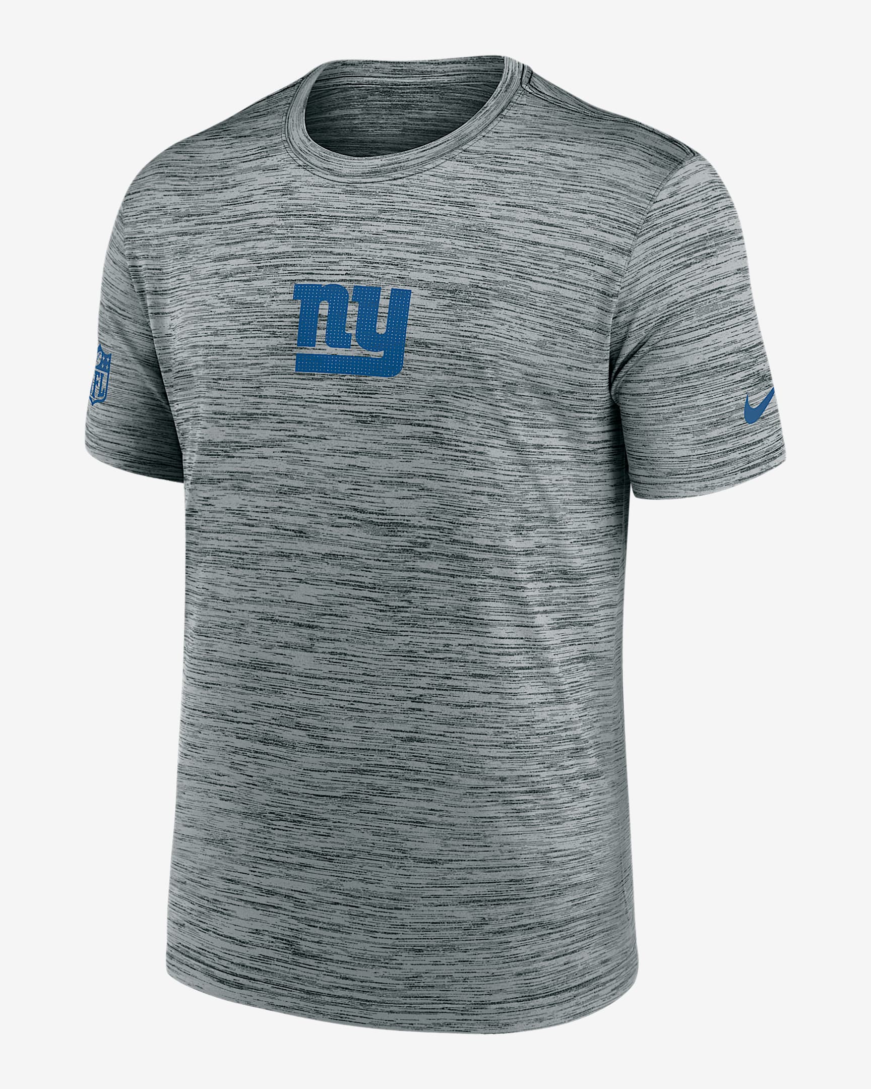 New York Giants Sideline Team Issue Velocity Men's Nike Dri-FIT NFL T-Shirt - Grey