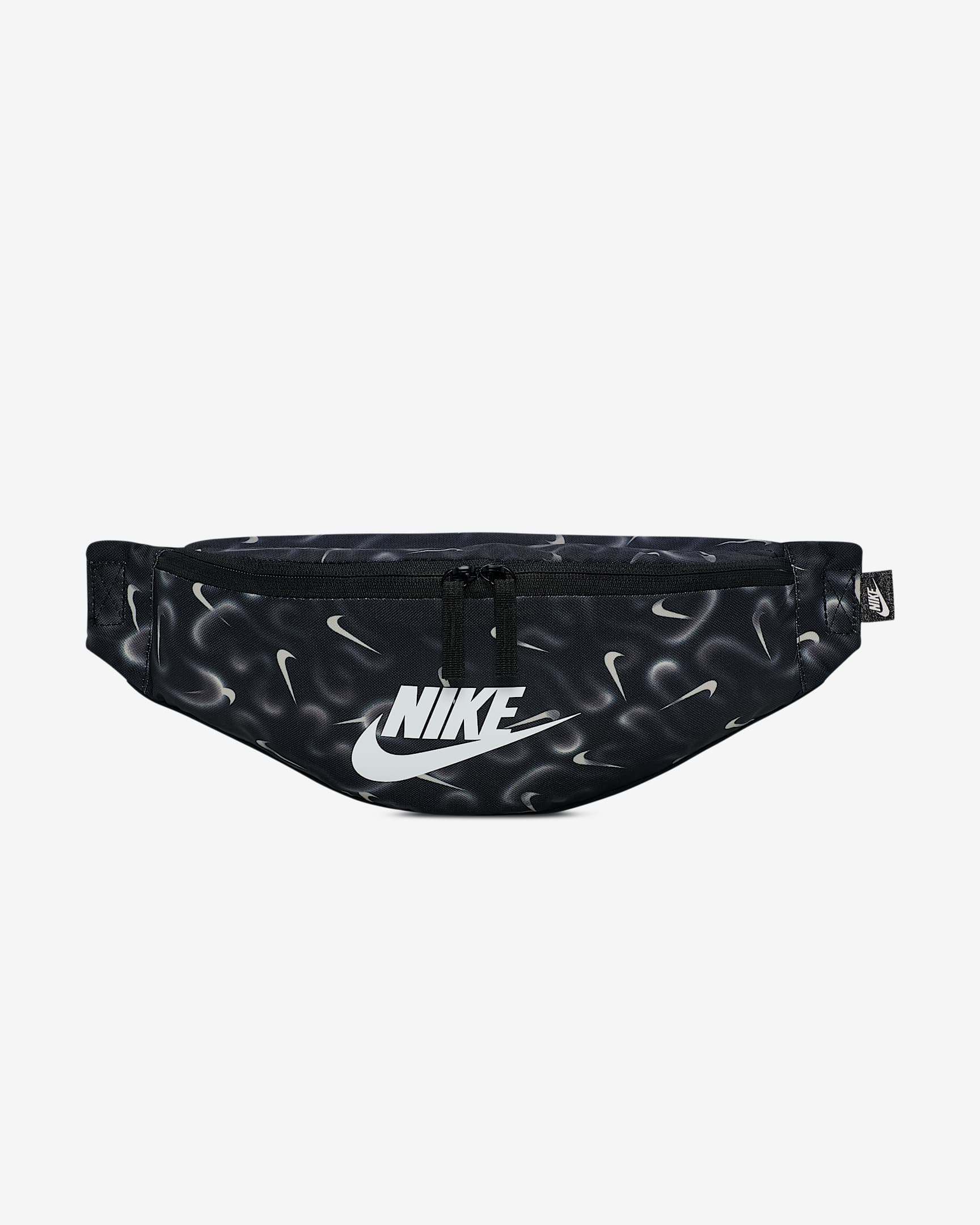 Nike Heritage midjeveske (3 L) - Svart/Svart/Summit White