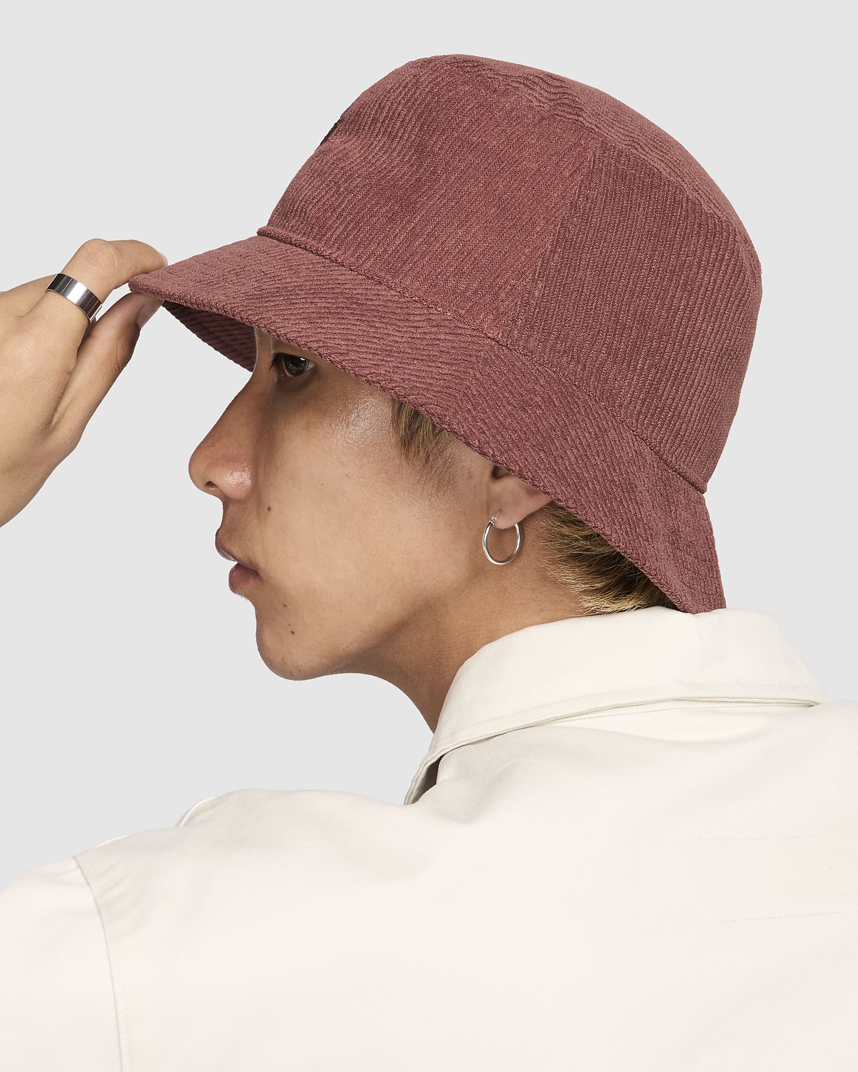 Nike Apex Corduroy Bucket Hat - Dark Pony/Dark Pony