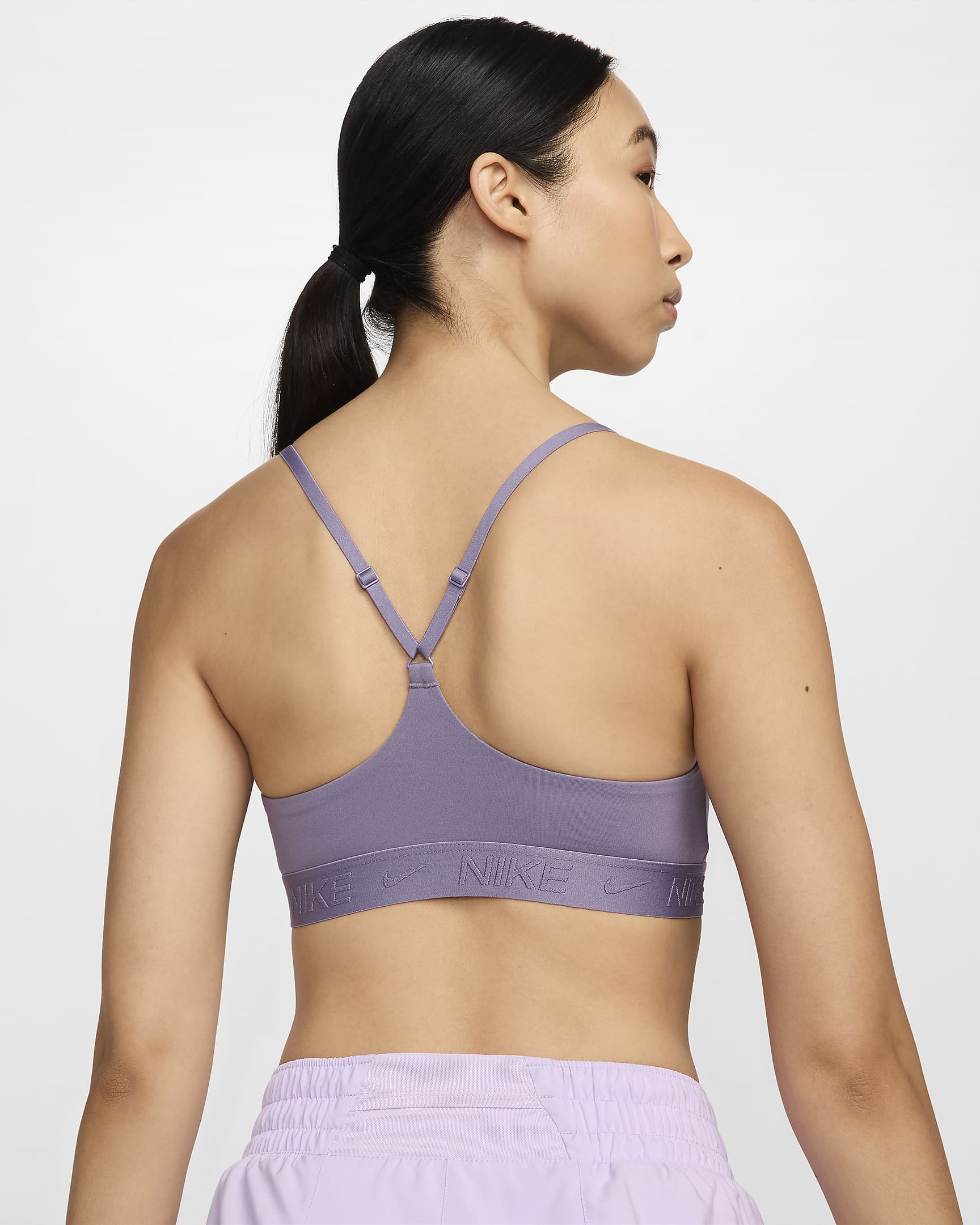 Brassière de sport réglable rembourrée à maintien léger Nike Indy pour femme - Daybreak/Daybreak