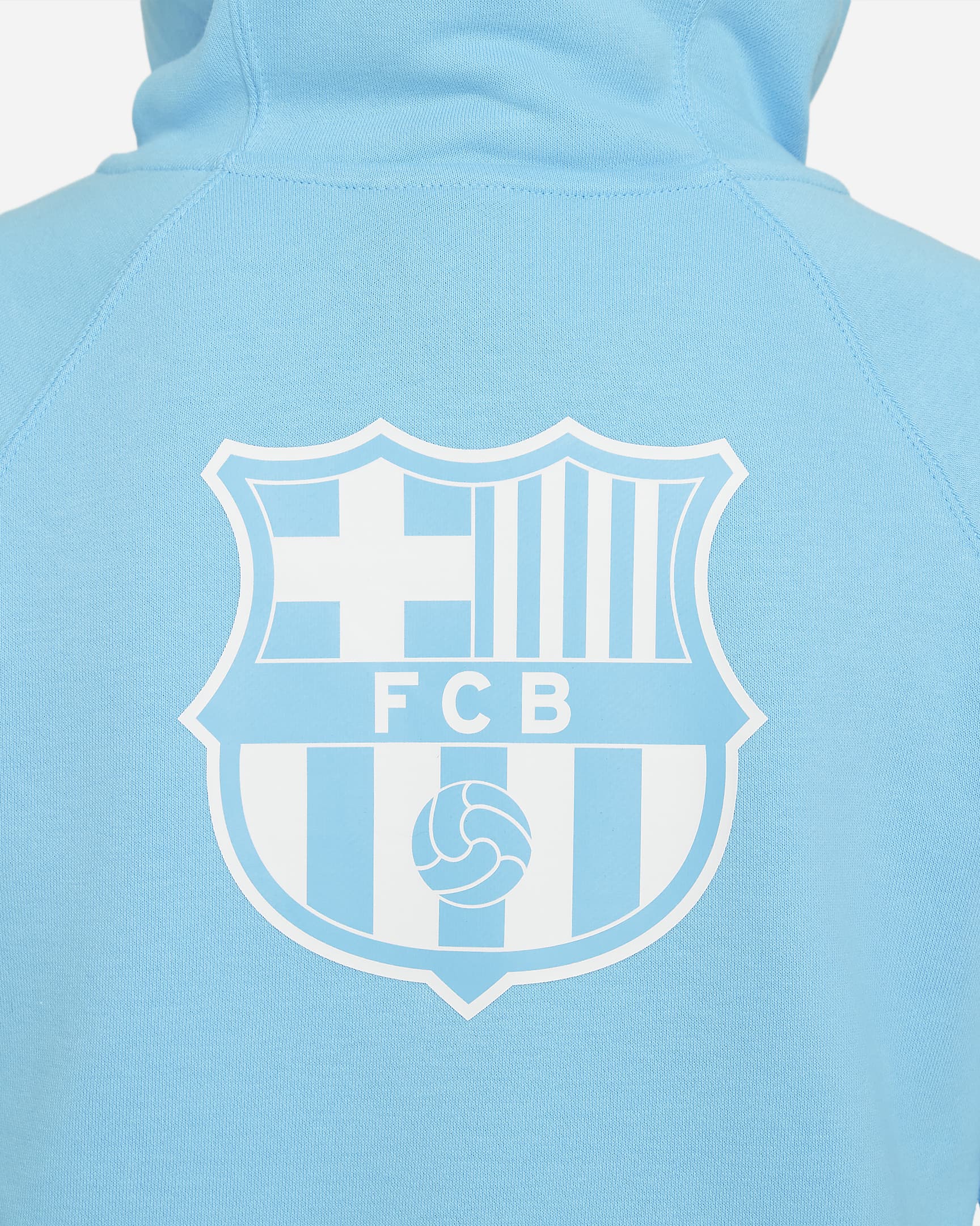 fc barcelona zip hoodie