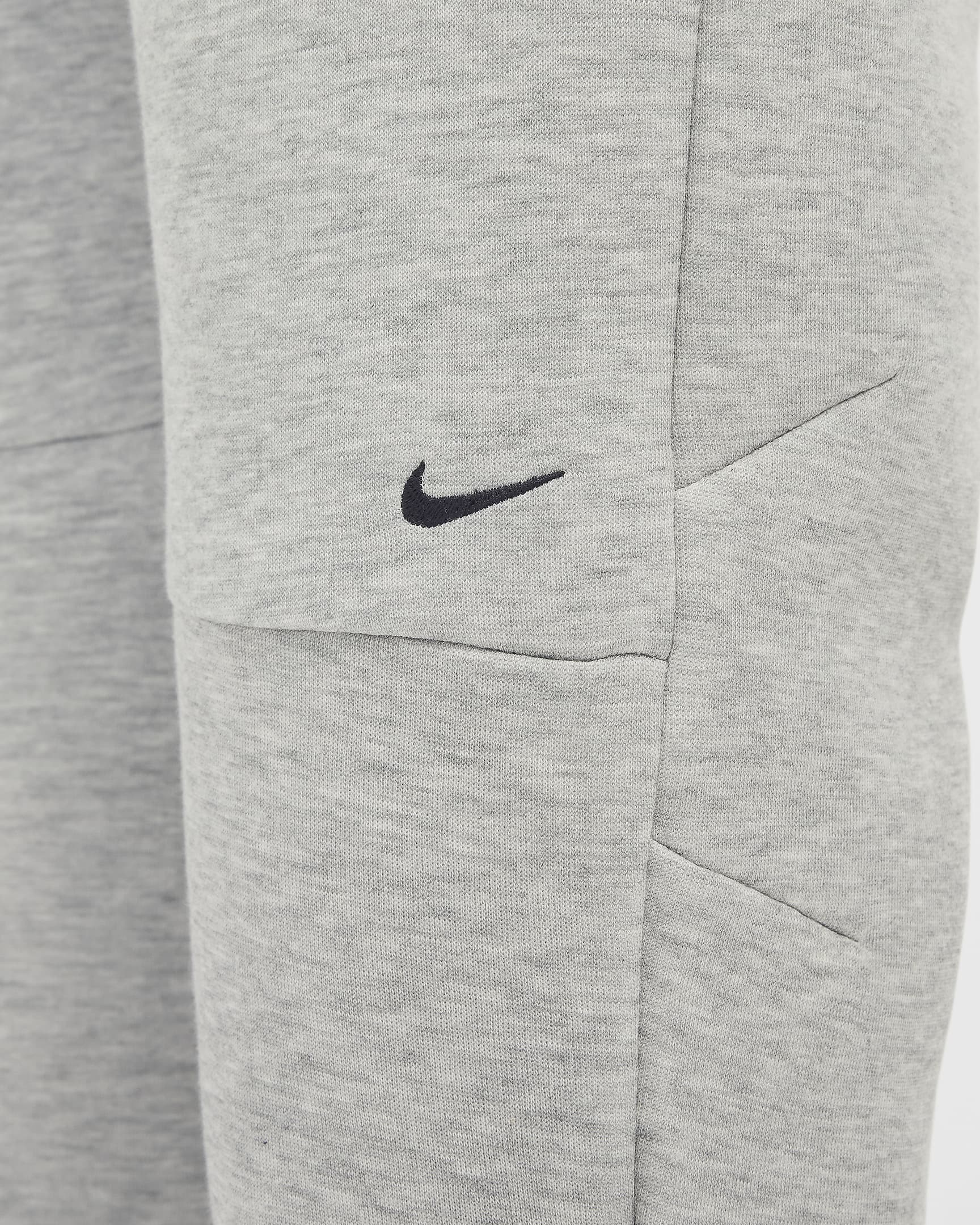 Nike Sportswear Tech Fleece Older Kids' (Boys') Joggers - Dark Grey Heather/Black/Black