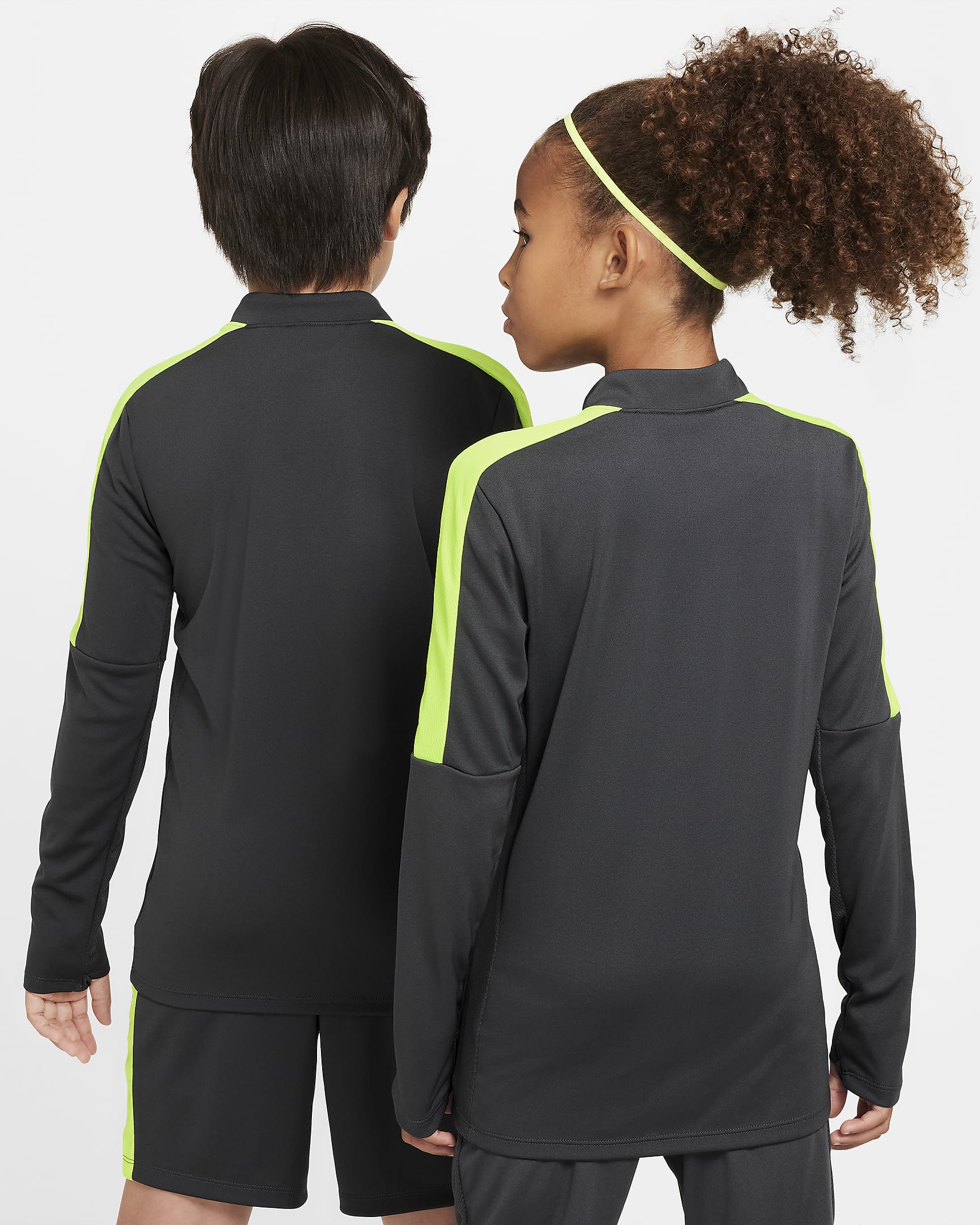 Nike Dri-FIT Academy23 Fußball-Trainingsoberteil für ältere Kinder - Anthracite/Volt/Volt