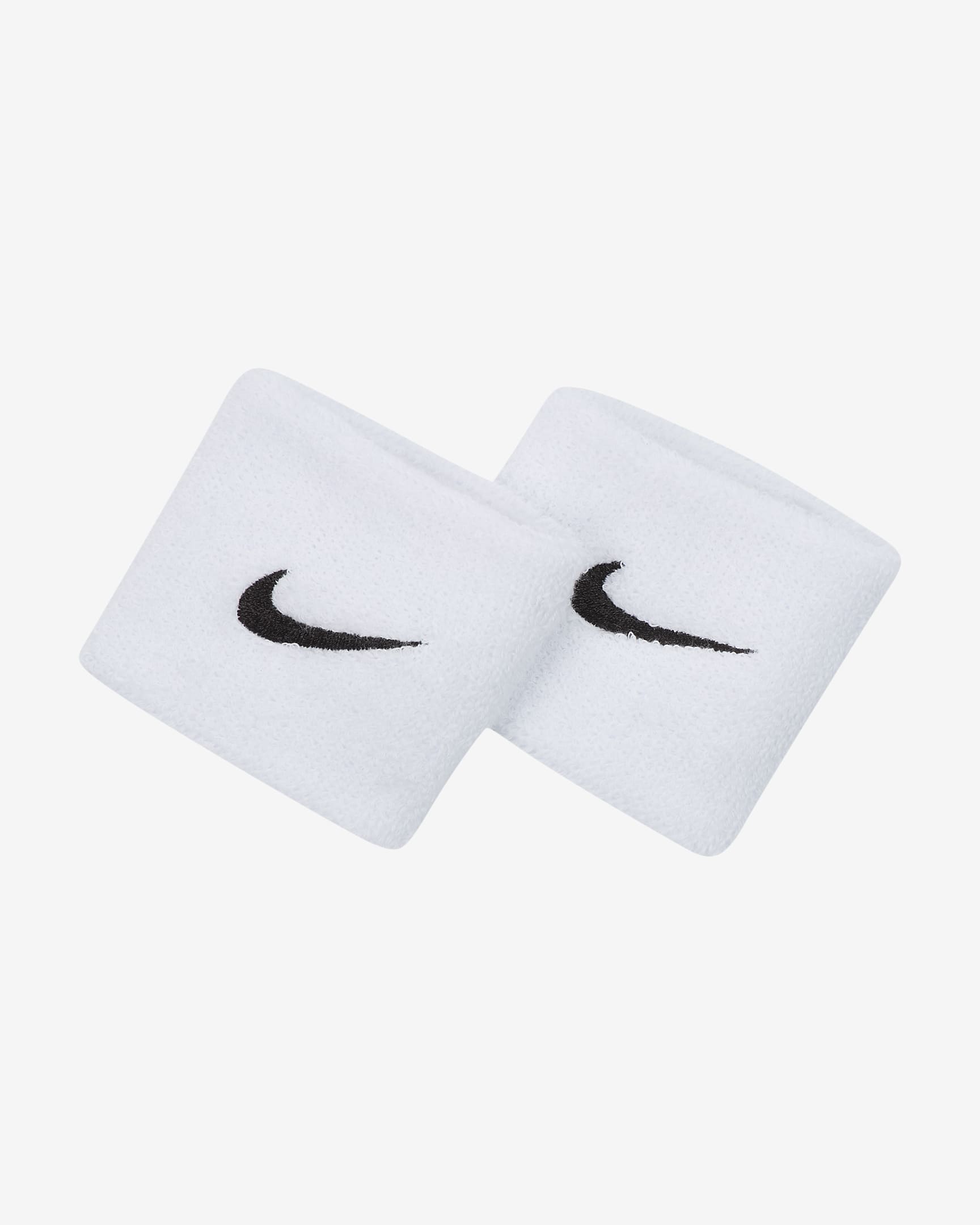 Nike Swoosh Wristbands - White/Black