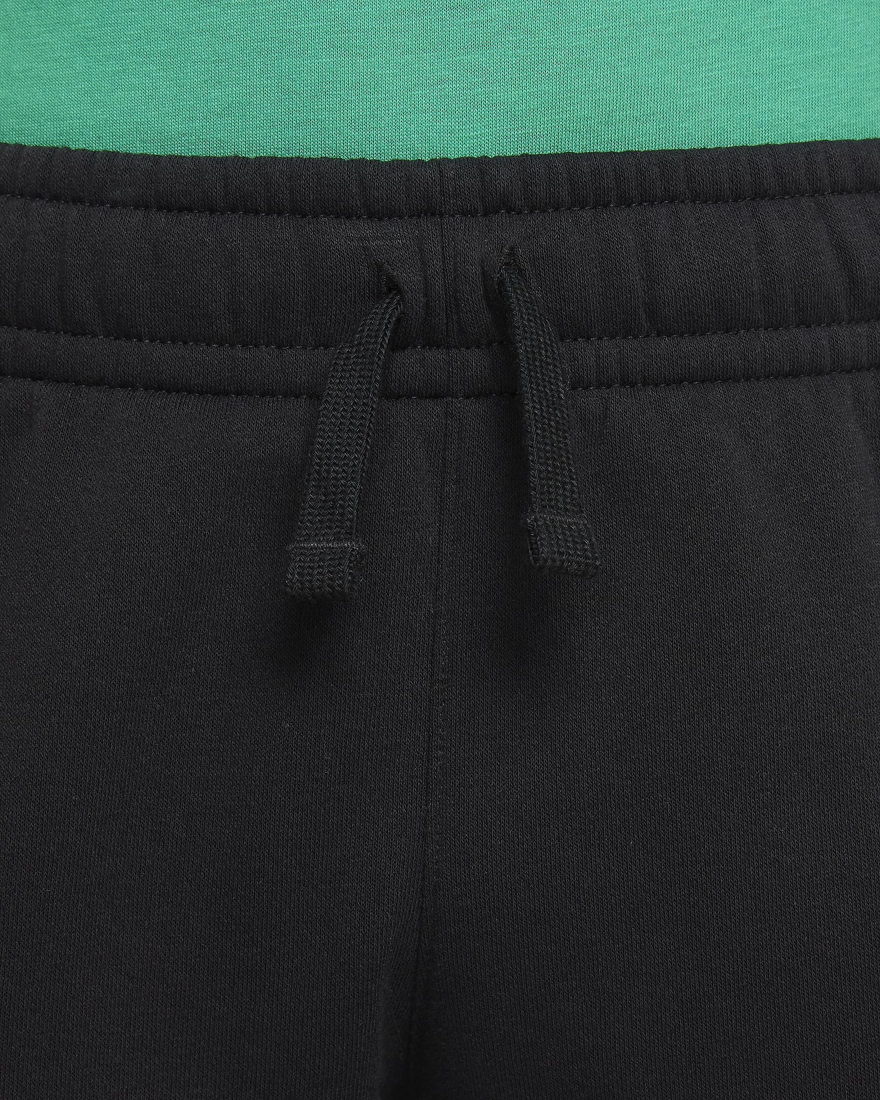 Nike Sportswear Amplify Big Kids' (Boys') Pants - Black/Light Smoke Grey/Light Green Spark/Green Strike