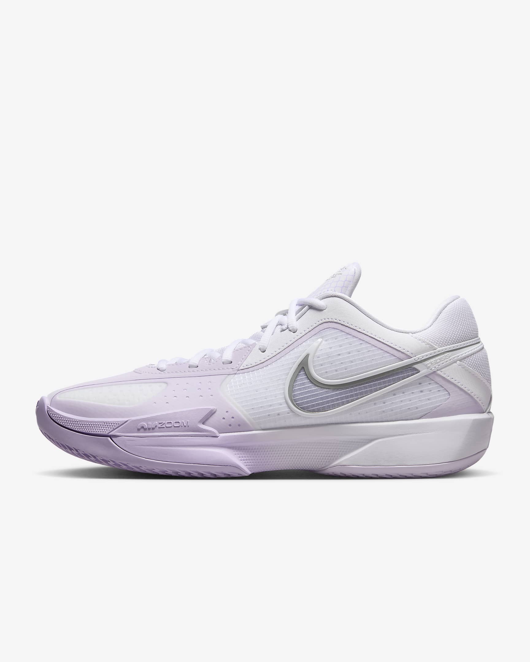 Nike G.T. Cut Cross Basketbol Ayakkabısı - Beyaz/Barely Grape/Pink Foam/Light Smoke Grey