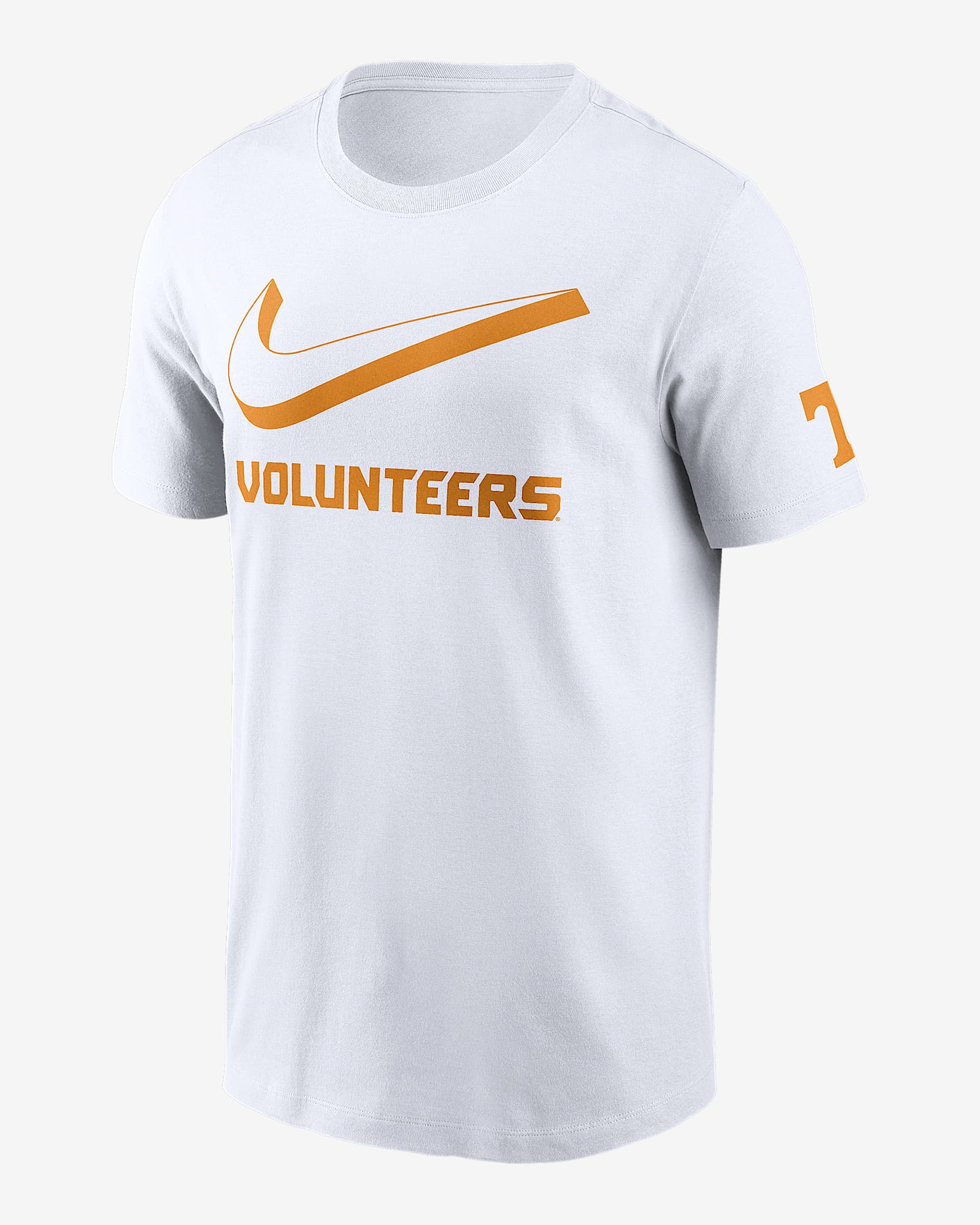 Tennessee Primetime Campus 2-Hit Swoosh Men's Nike College T-Shirt - White