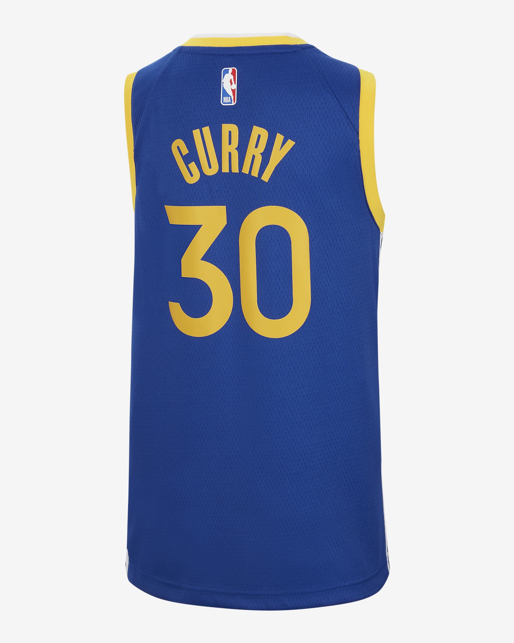 Warriors Icon Edition Older Kids' Nike NBA Swingman Jersey. Nike CZ