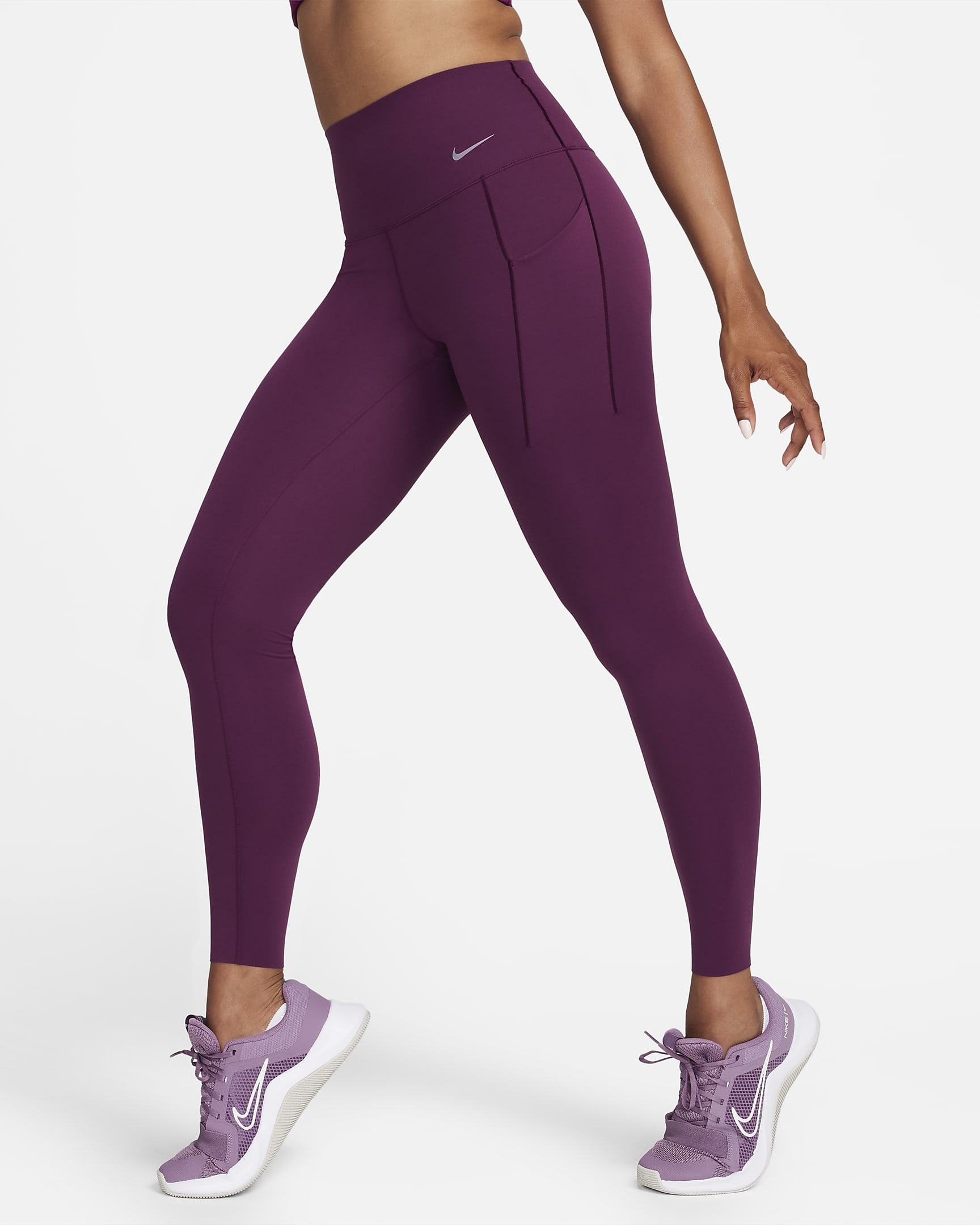 Nike Universa Women's Medium-Support High-Waisted Full-Length Leggings ...