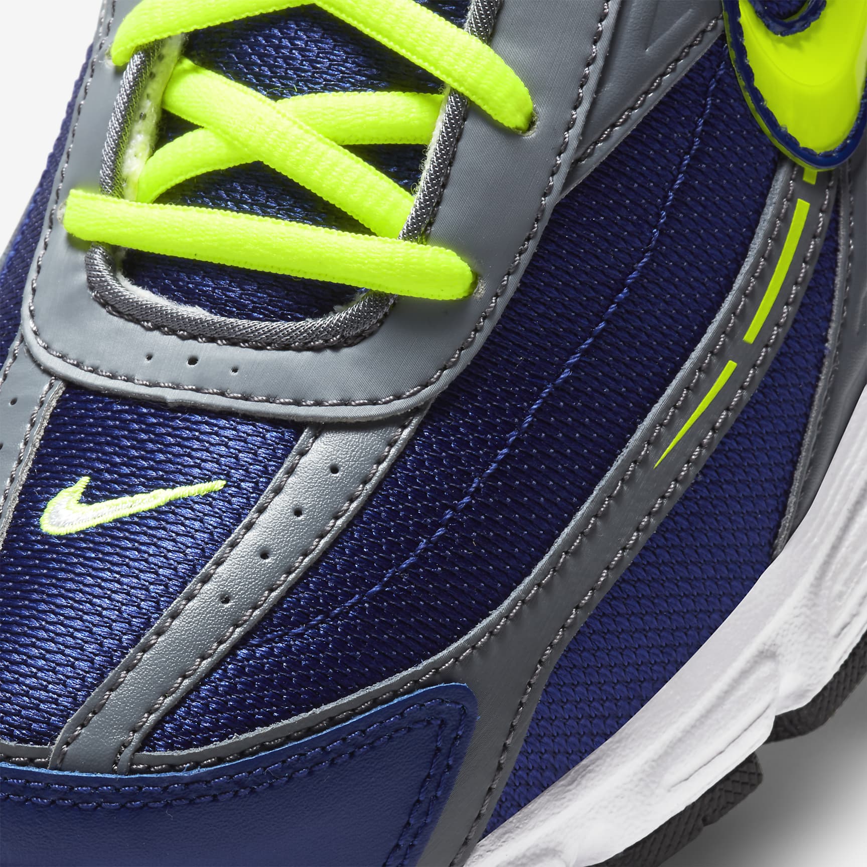 รองเท้าวิ่งผู้ชาย Nike Initiator - Deep Royal Blue/Cool Grey/ดำ/Volt