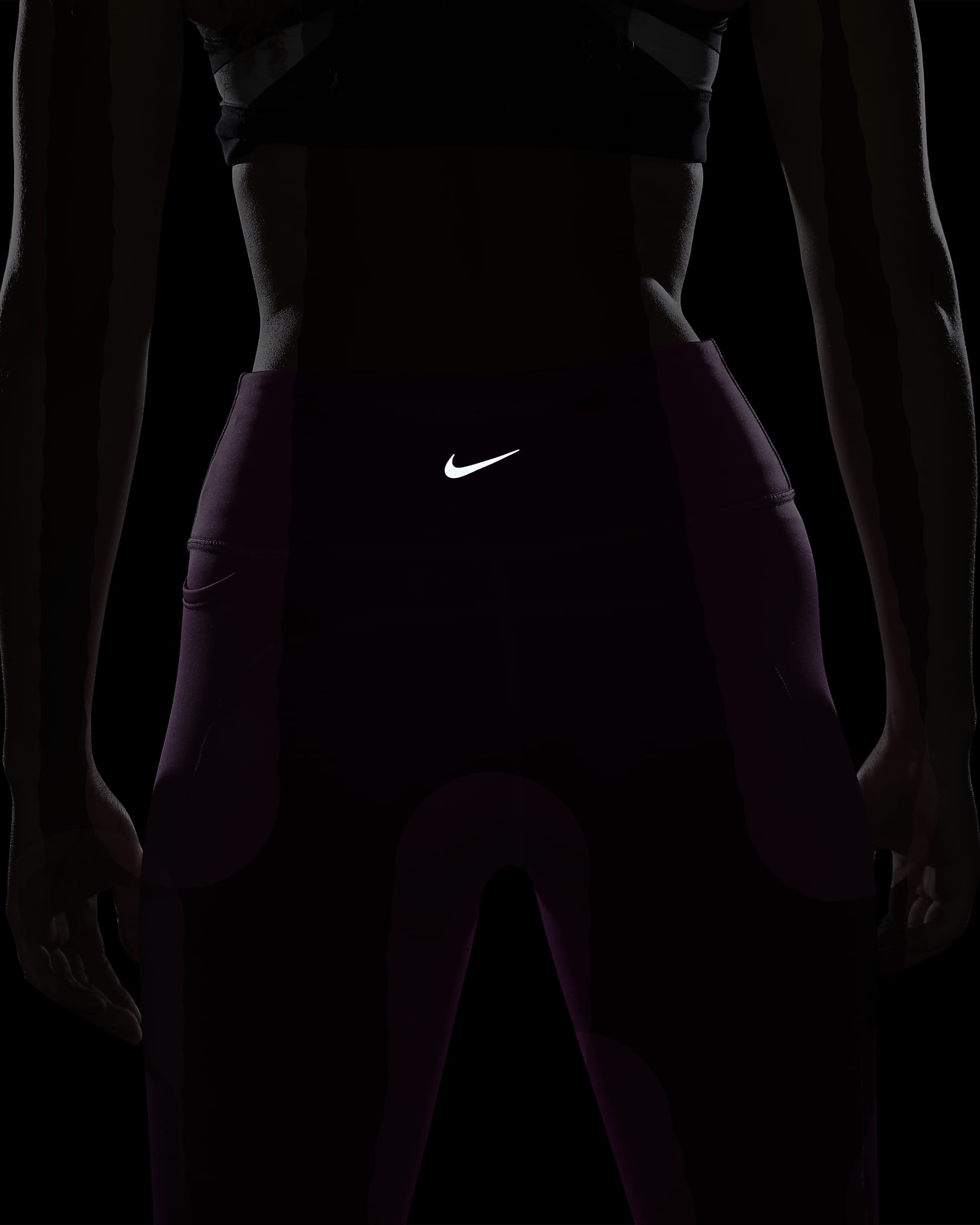 Nike Fast Women's Mid-Rise 7/8 Running Leggings with Pockets. Nike UK