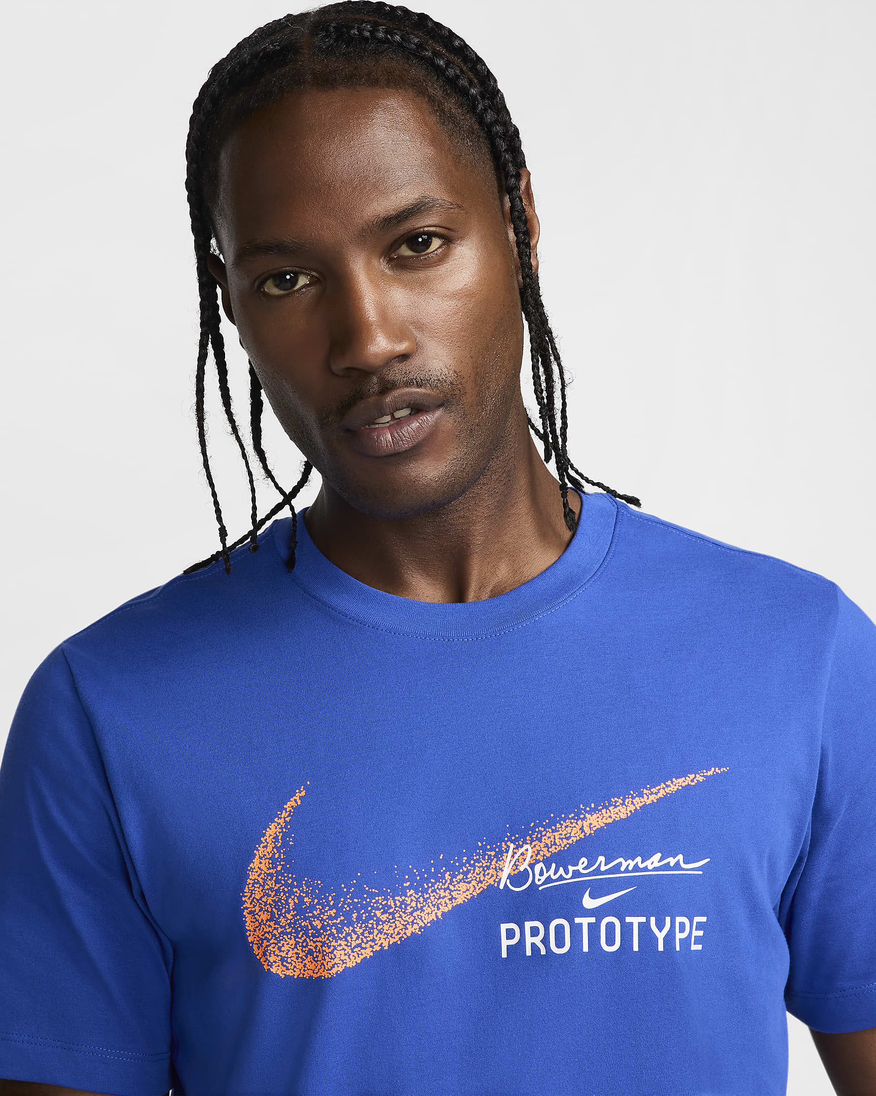 Nike Dri-FIT hardloopshirt voor heren - Game Royal