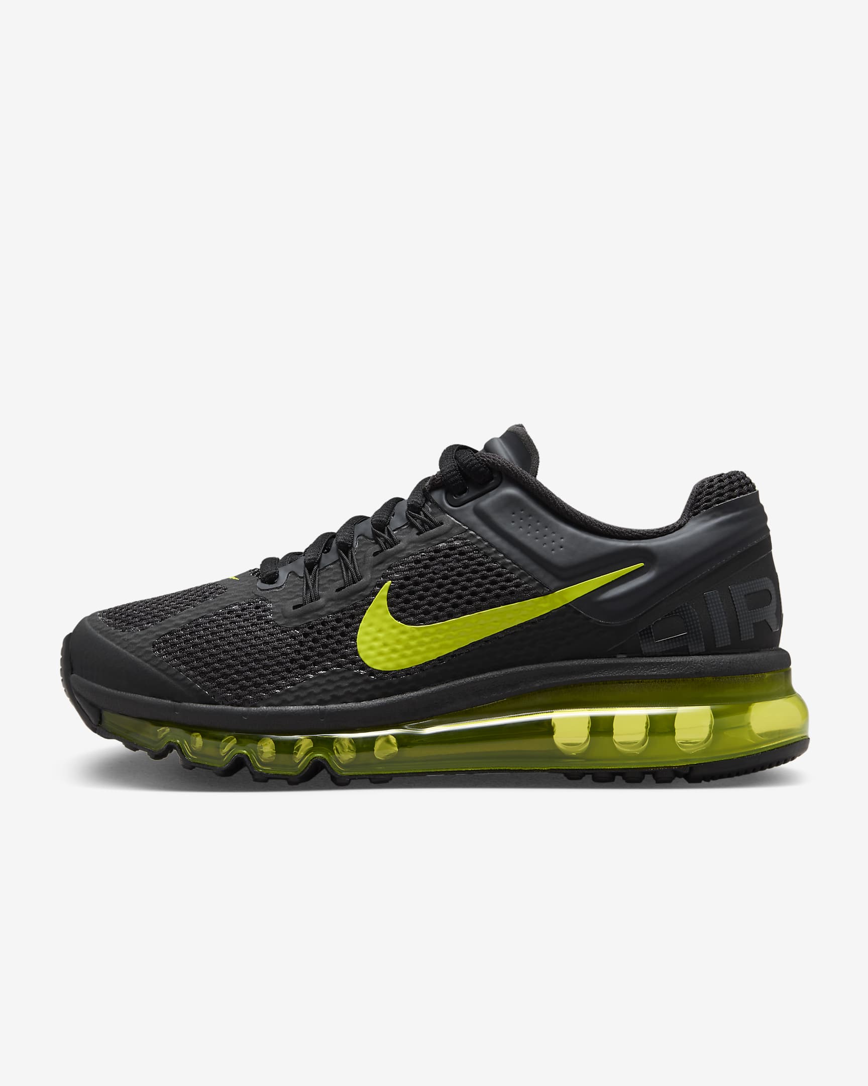 Nike Air Max 2013 Big Kids' Shoes - Black/Anthracite/Cyber