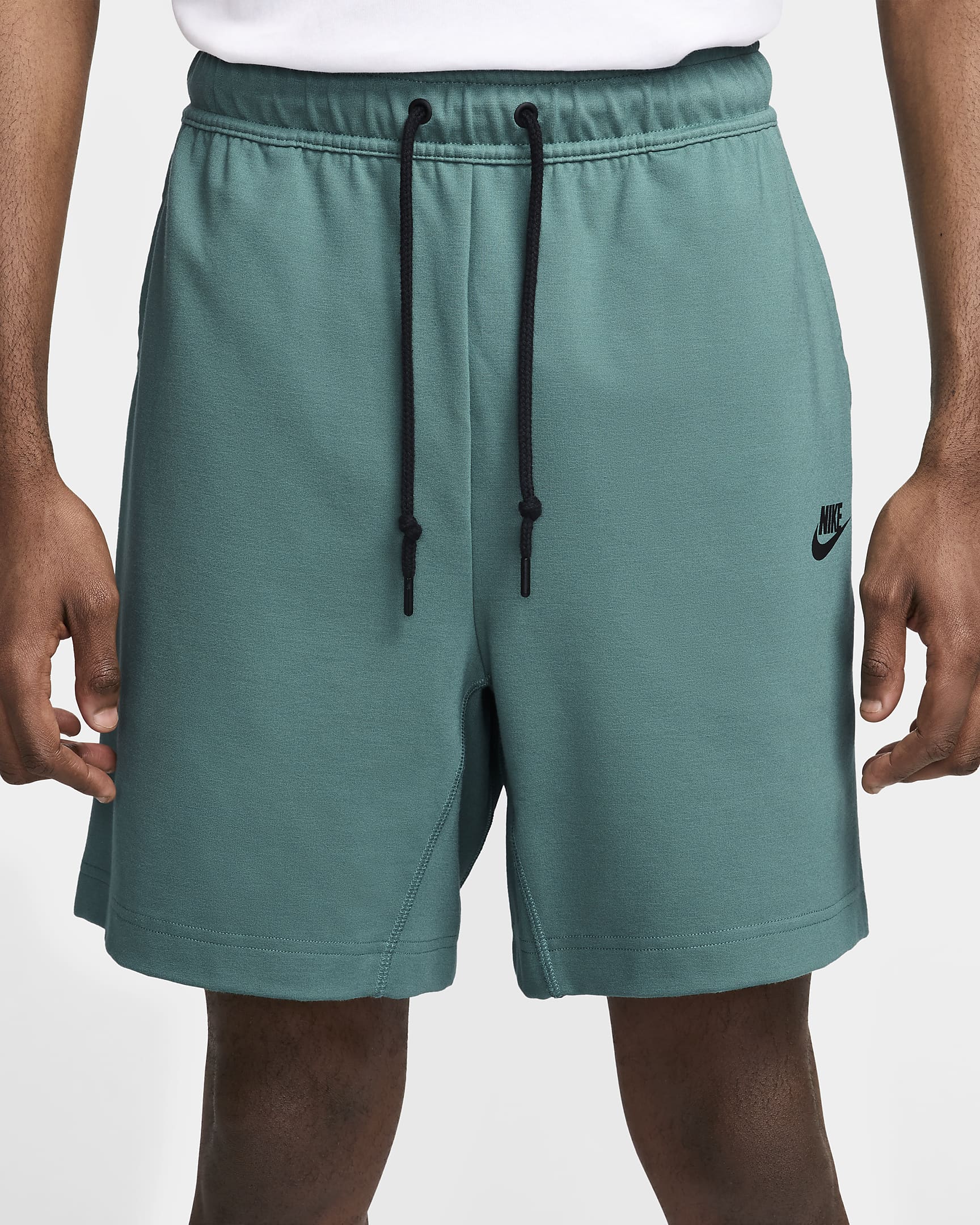 Nike Sportswear Tech Men's Lightweight Knit Shorts - Bicoastal/Black