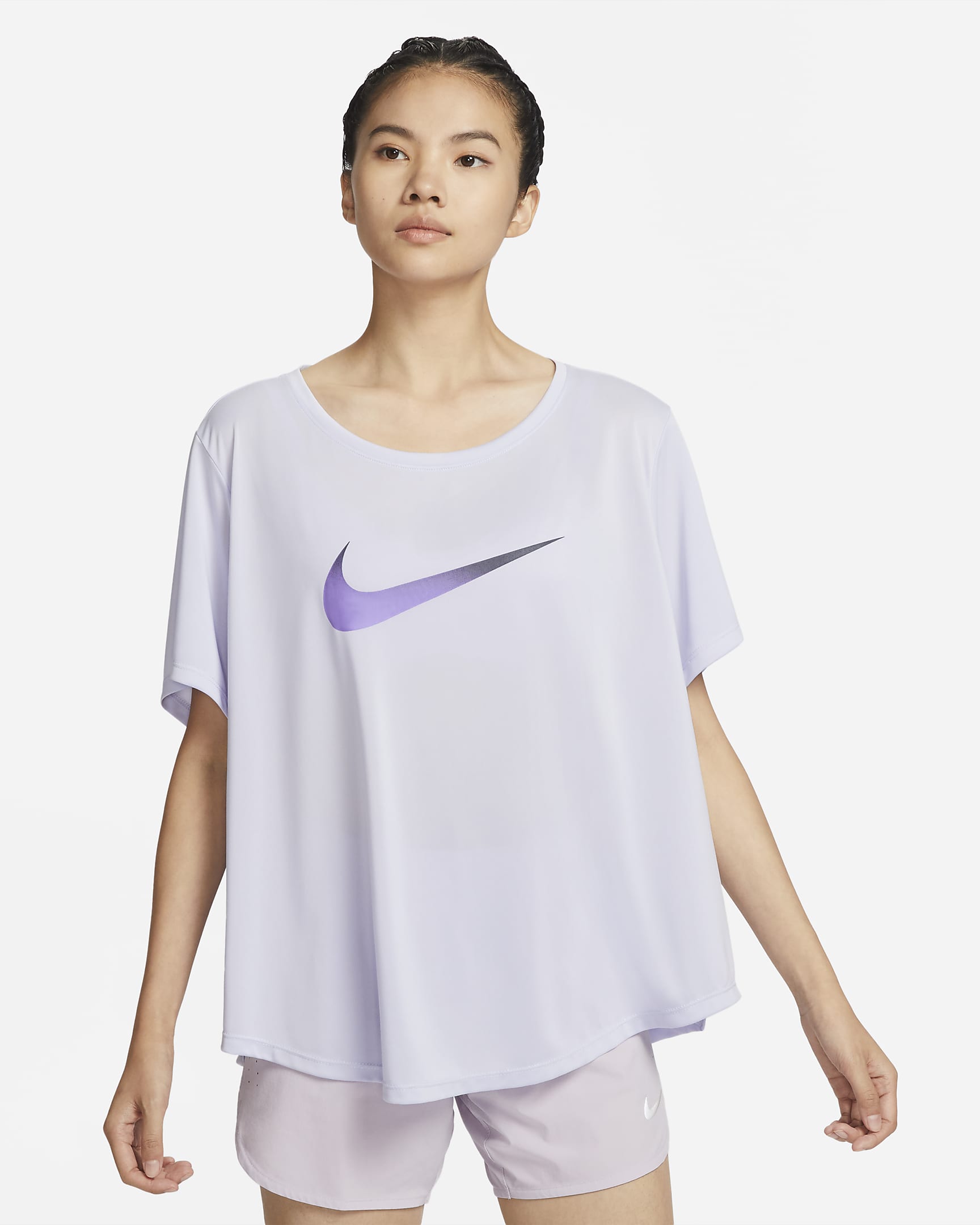 Nike DriFIT One Women's ShortSleeve Running Top (Plus Size). Nike MY