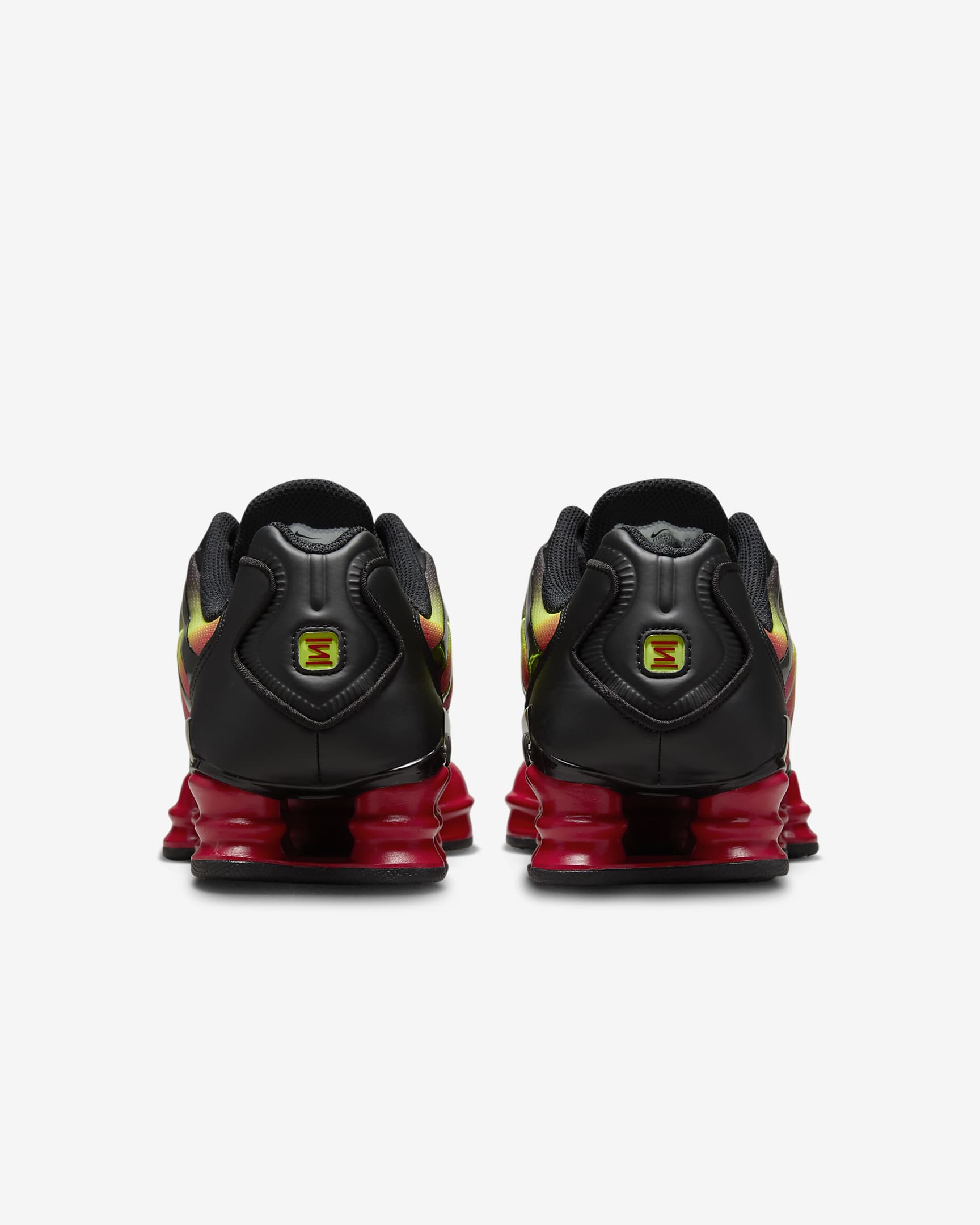 Nike Shox TL Shoes - Black/Volt/Fire Red/Black