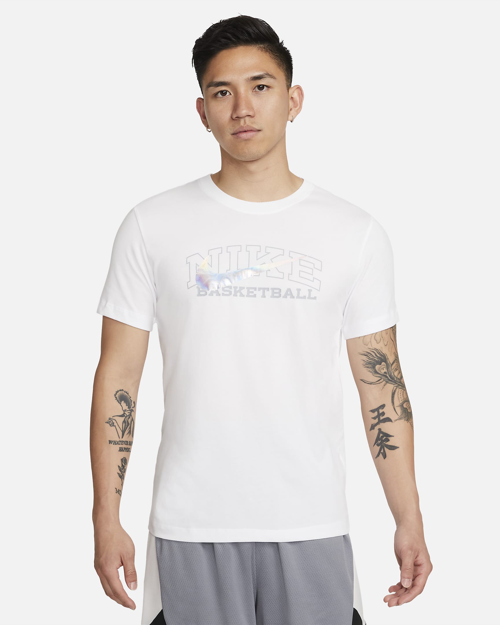 Nike Dri-FIT Swoosh Men's Basketball T-Shirt - White