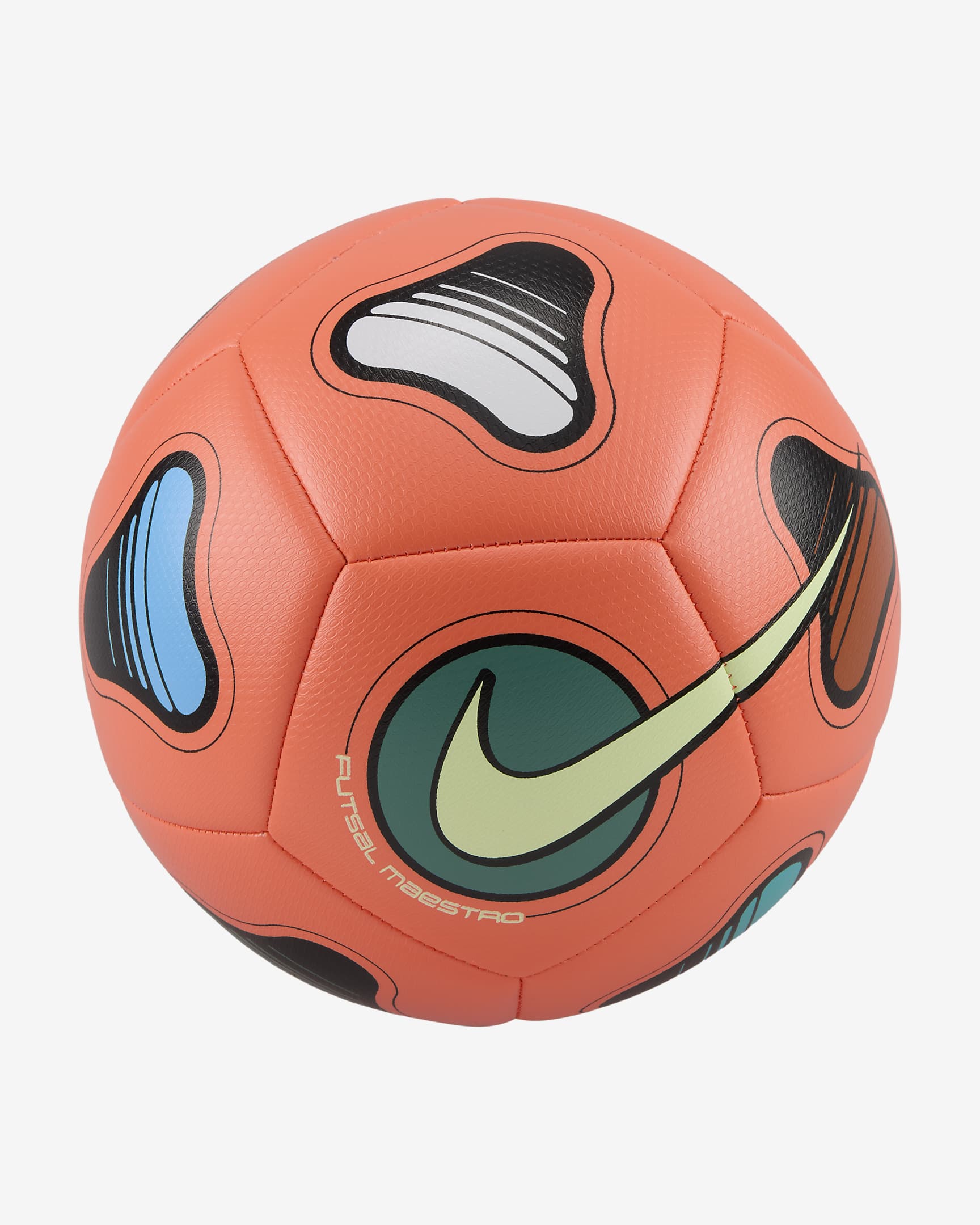 Nike Maestro Futsal Ball - Light Wild Mango/Multi-Colour/Barely Volt