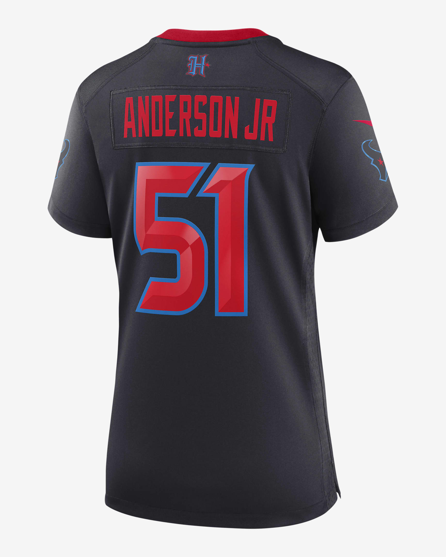 Will Anderson Jr. Houston Texans Women's Nike NFL Game Football Jersey - Navy