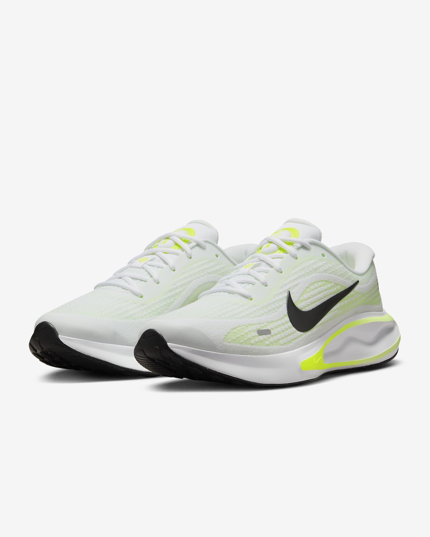 Nike Journey Run Men's Road Running Shoes - Barely Volt/Volt/White/Black