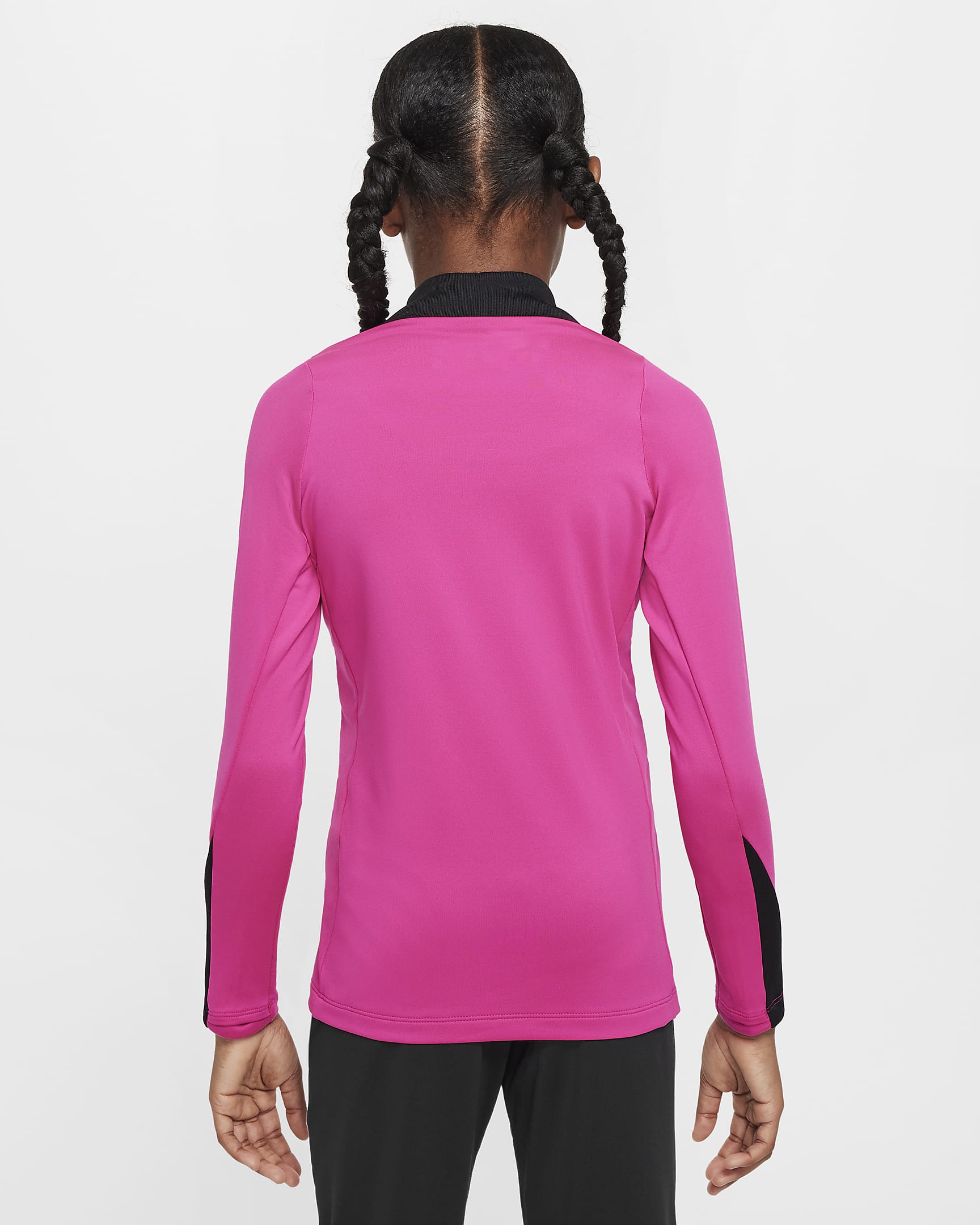 Chelsea F.C. Strike Third Nike Dri-FIT-fodboldtræningstrøje til større børn - Pink Prime/sort